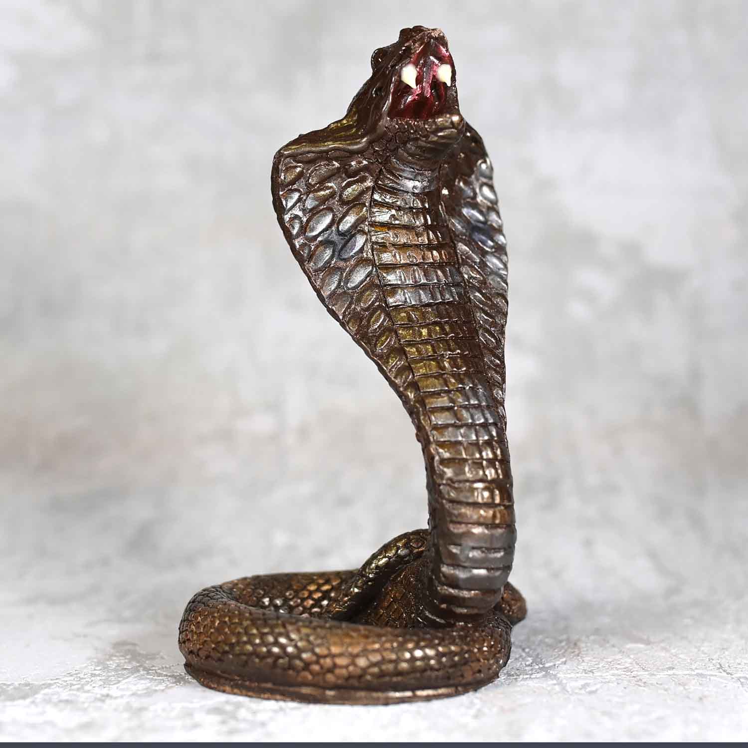 Handmade 3D Chocolate Cobra