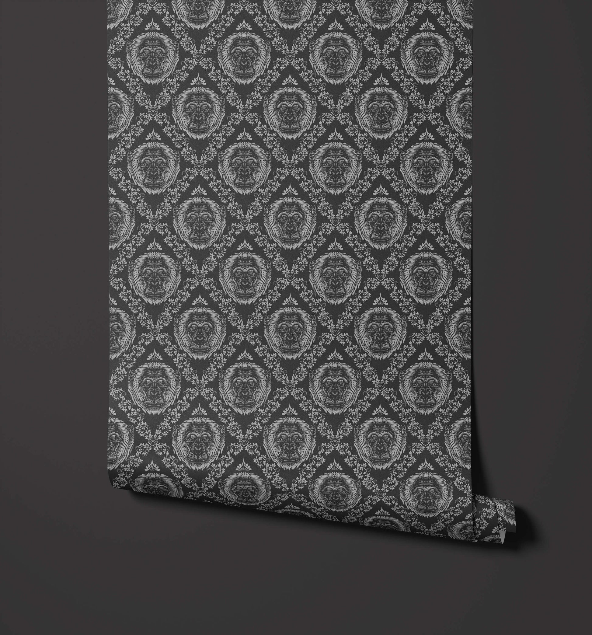 Baroque Monkey Wallpaper