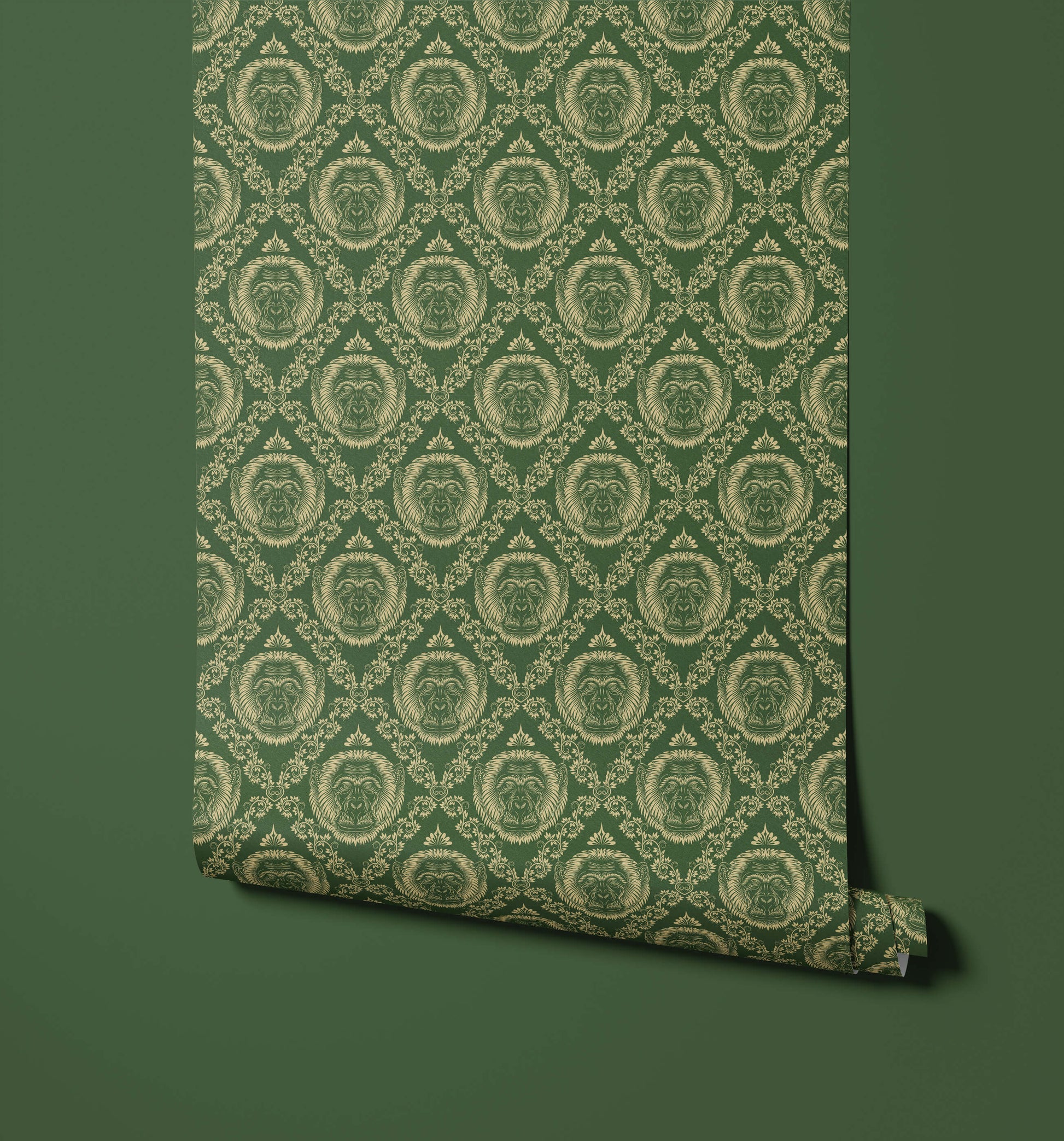 Baroque Monkey Wallpaper