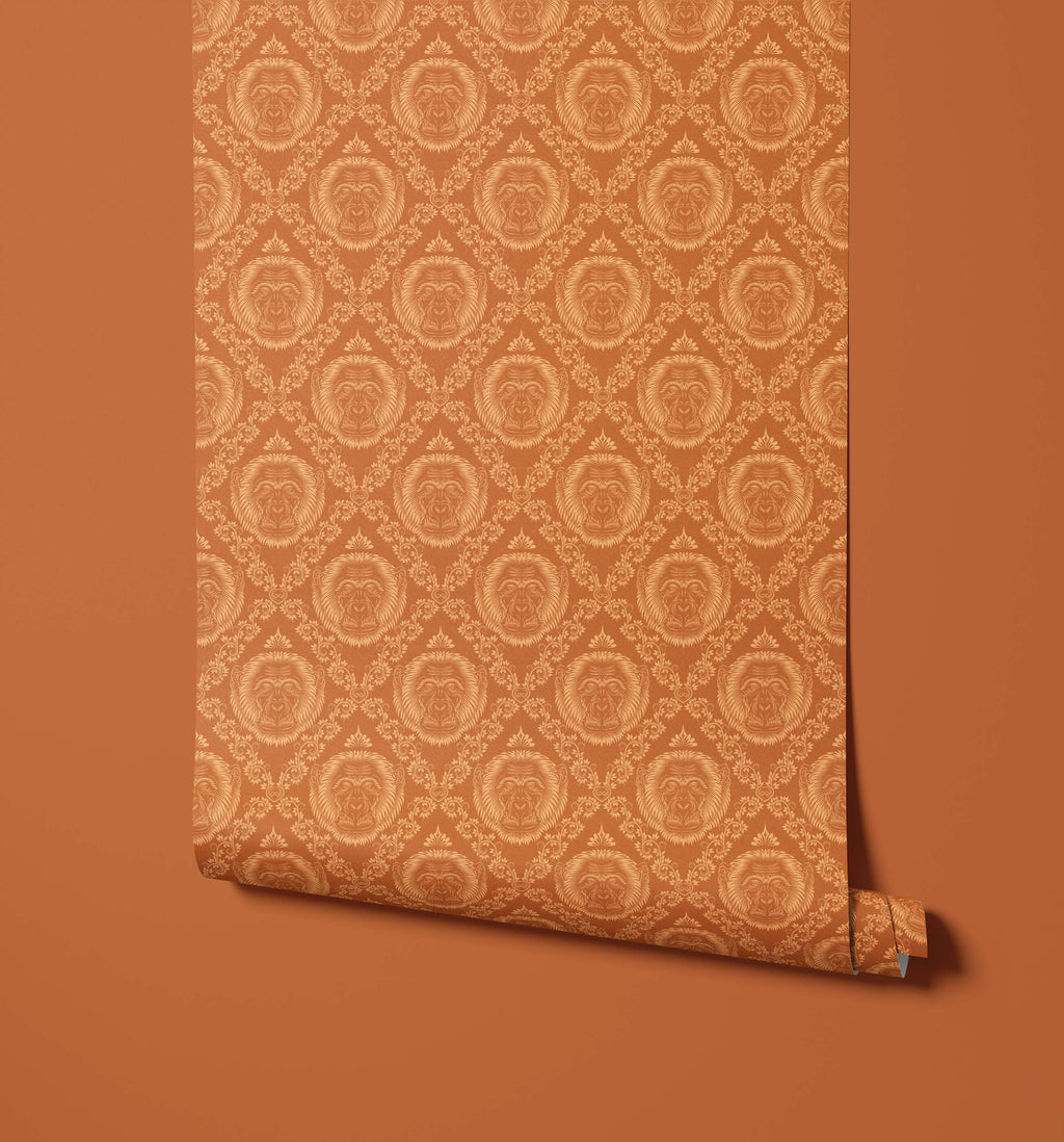 Baroque Monkey Wallpaper