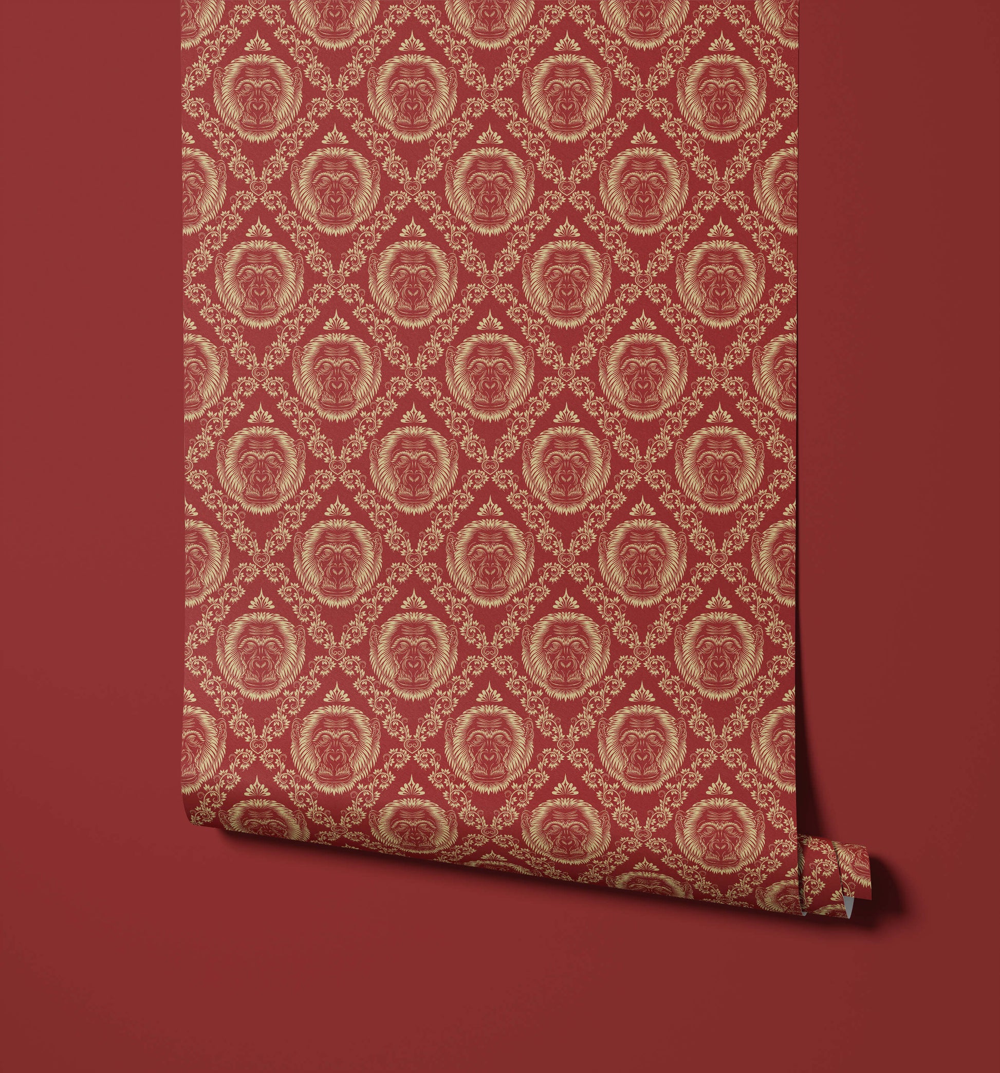 Baroque Monkey Wallpaper