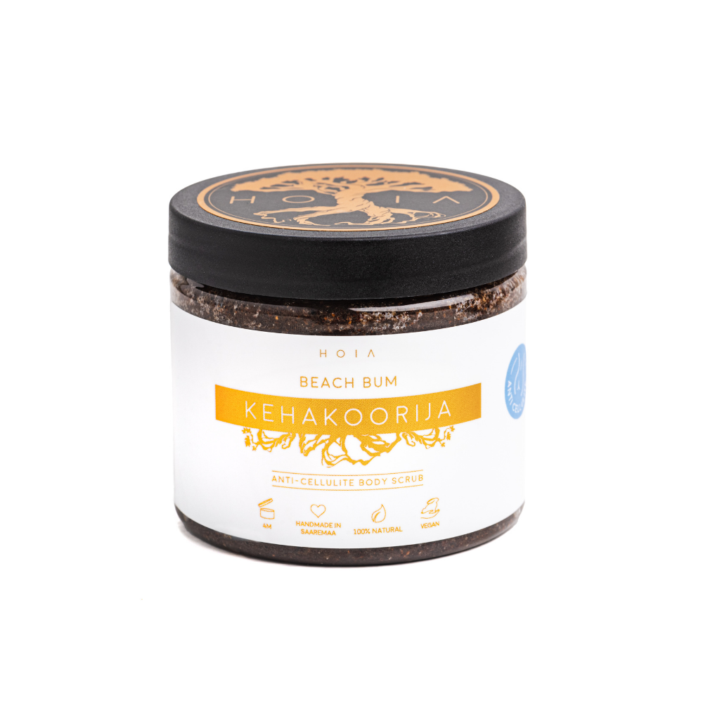 Revitalize Your Skin with Our Anti-Cellulite Body Scrub by HOIA at www.brixbailey.com