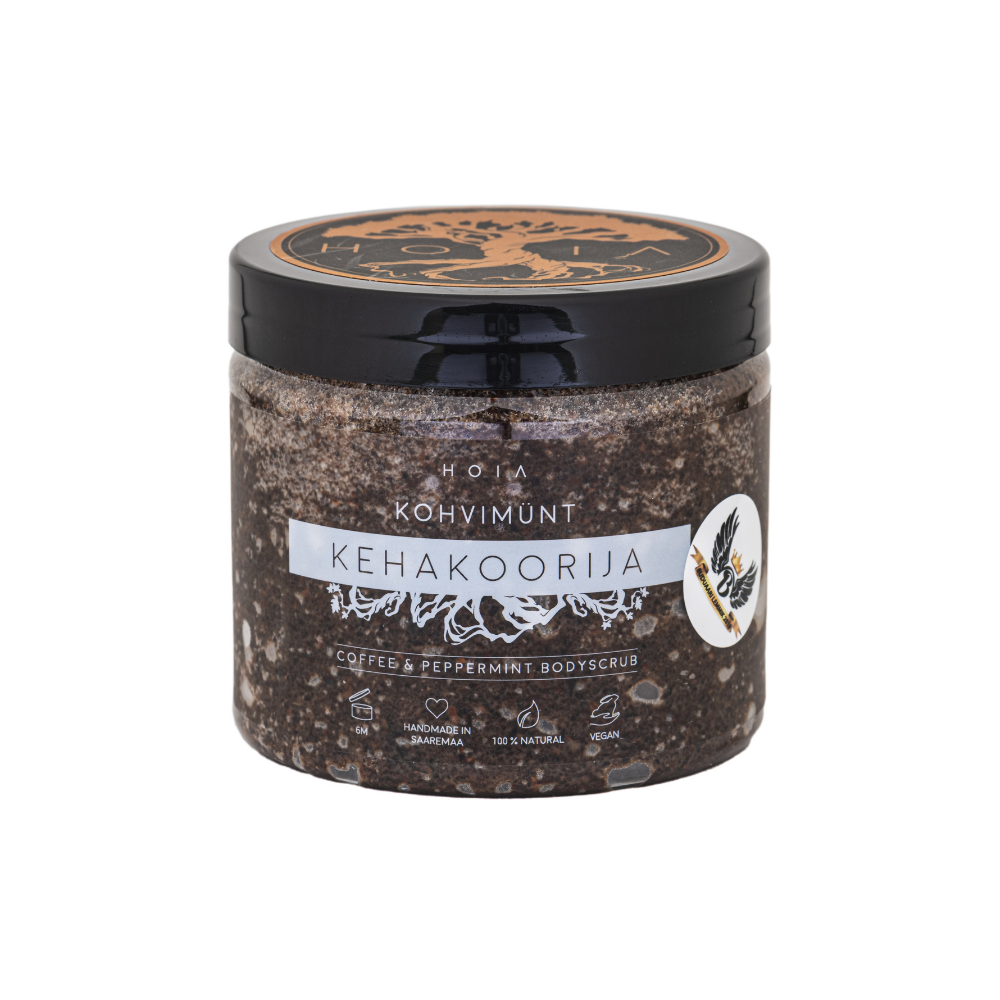 Revitalize Your Skin with Our Invigorating Coffee Scrub by HOIA at www.brixbailey.com