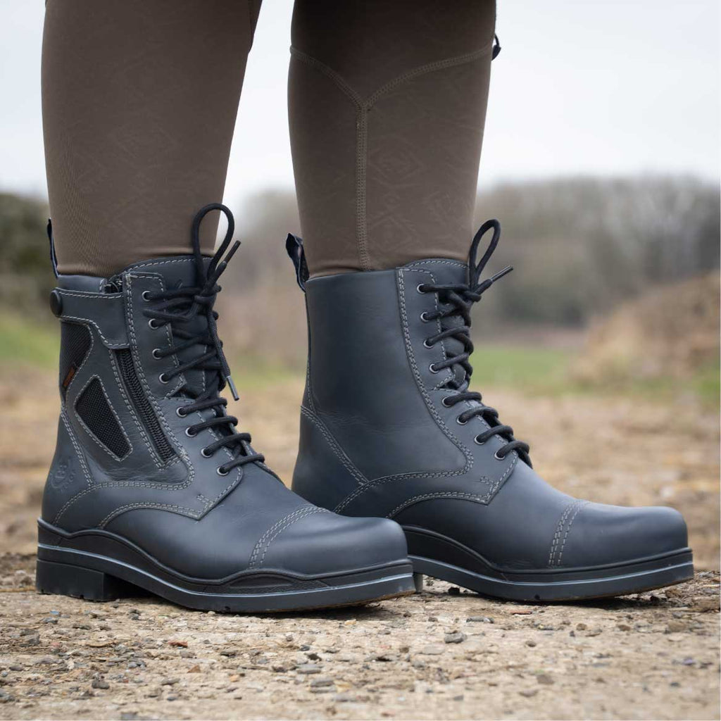 Storm Waterproof Jodhpur Boots in Polished Navy