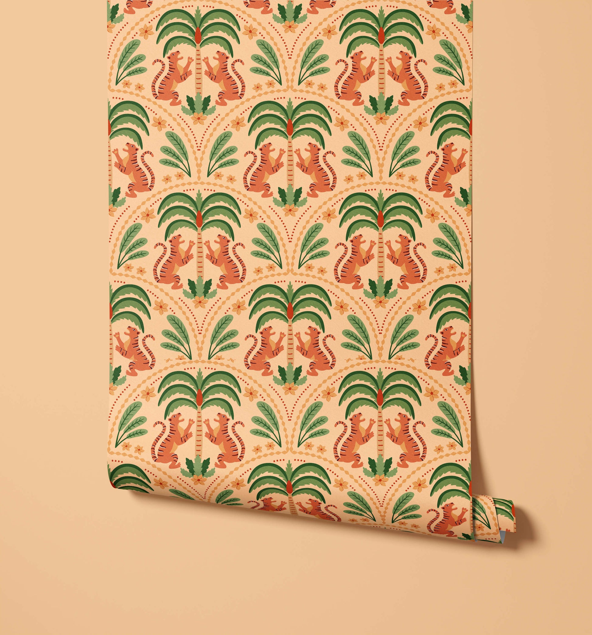 Graphic Tiger Wallpaper