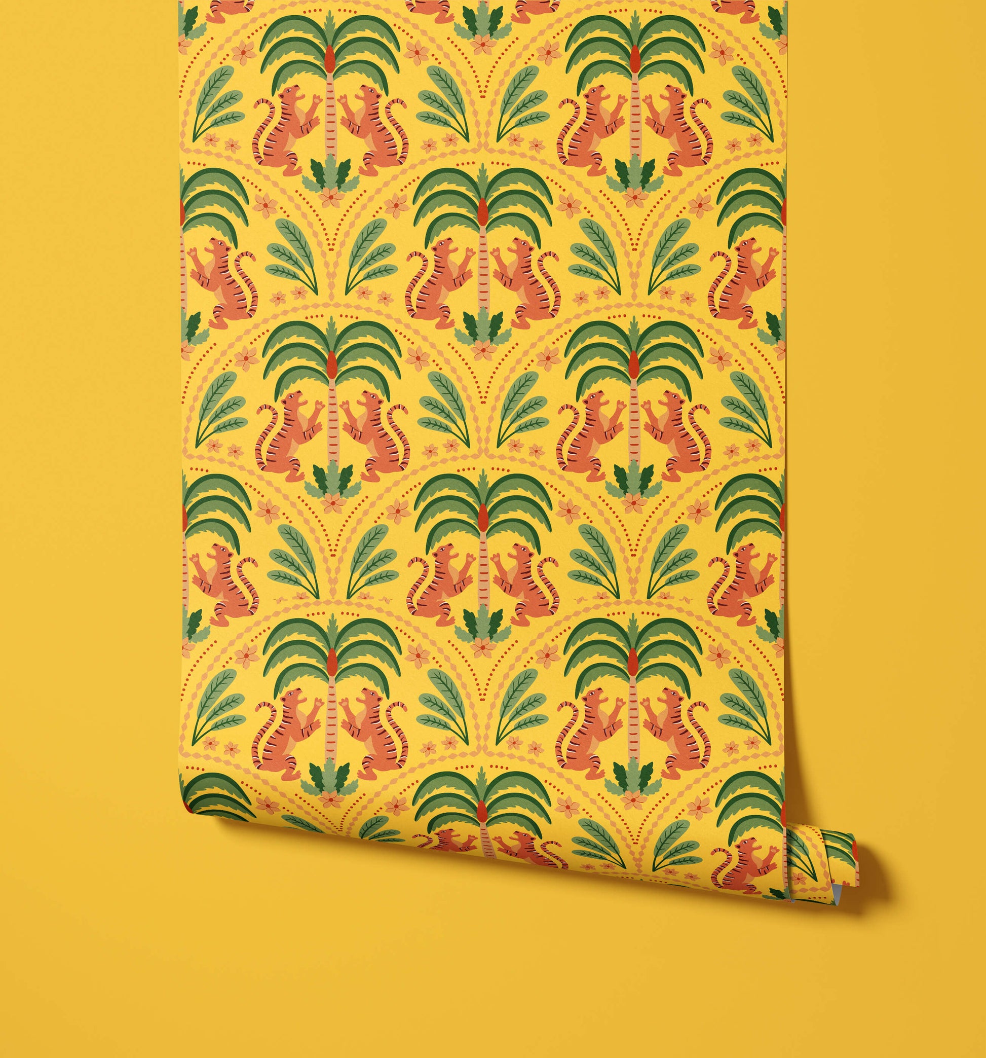 Graphic Tiger Wallpaper