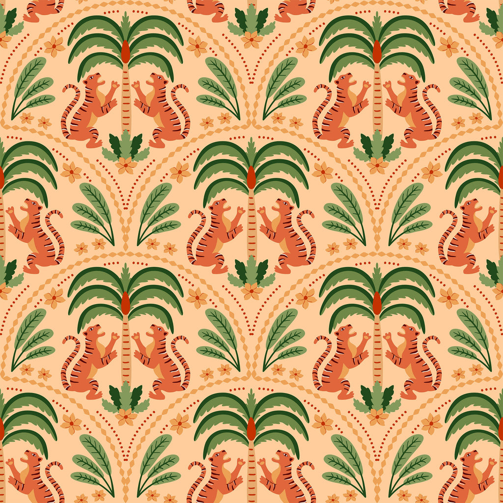 Graphic Tiger Wallpaper