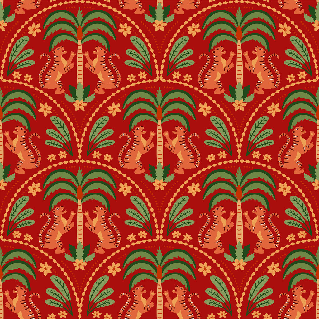 Graphic Tiger Wallpaper