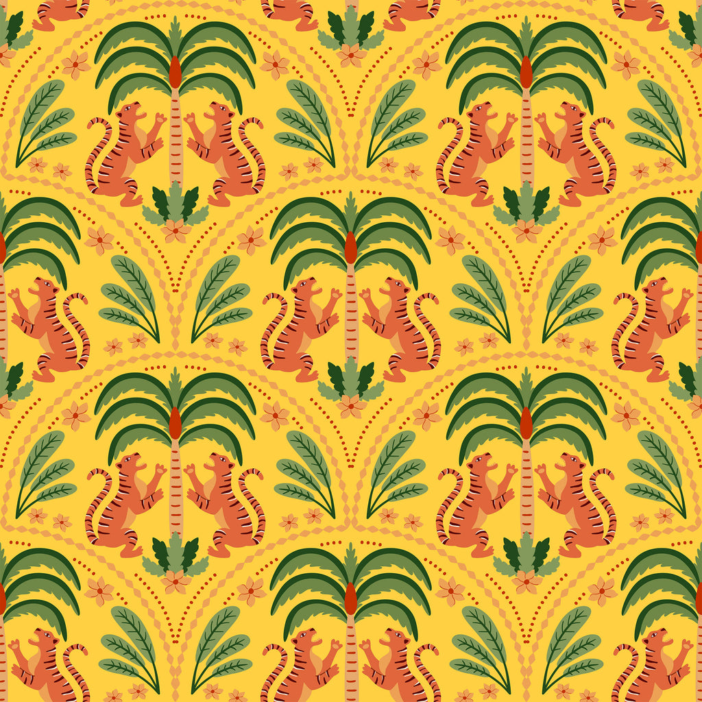 Graphic Tiger Wallpaper