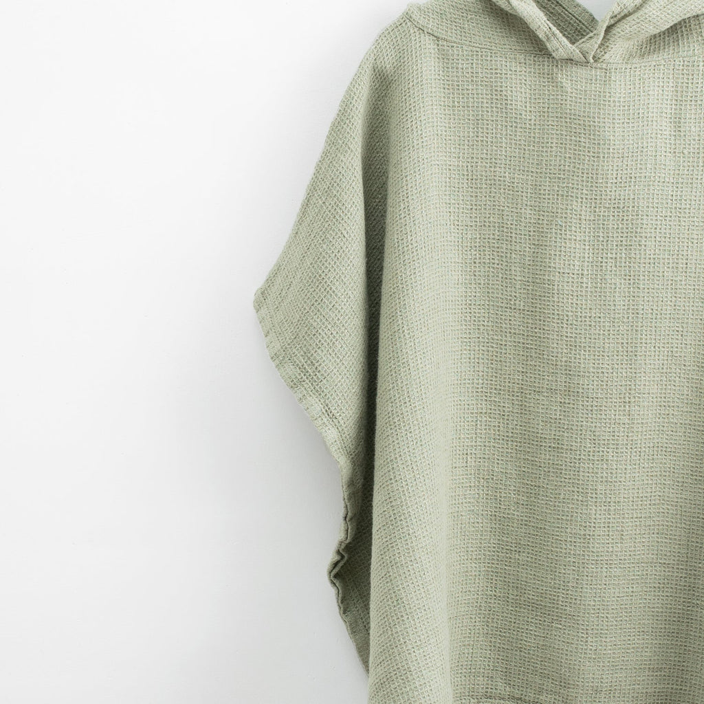Kids Linen Poncho – Cozy, Quick-Dry & Gentle on Skin by Linen Tales at www.brixbailey.com