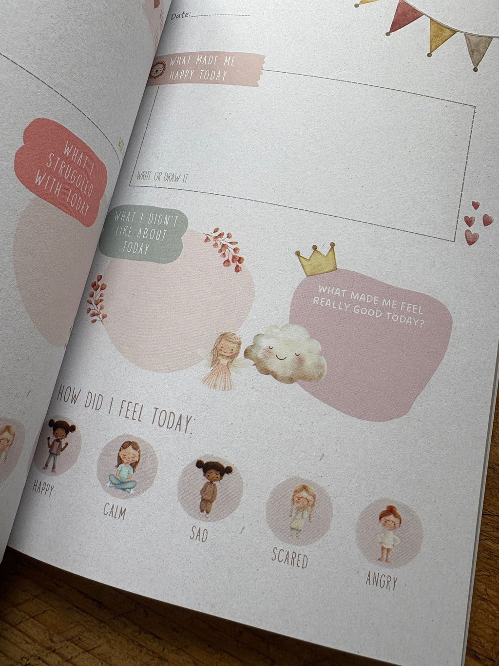 Kids Journal for Feelings and Thoughts