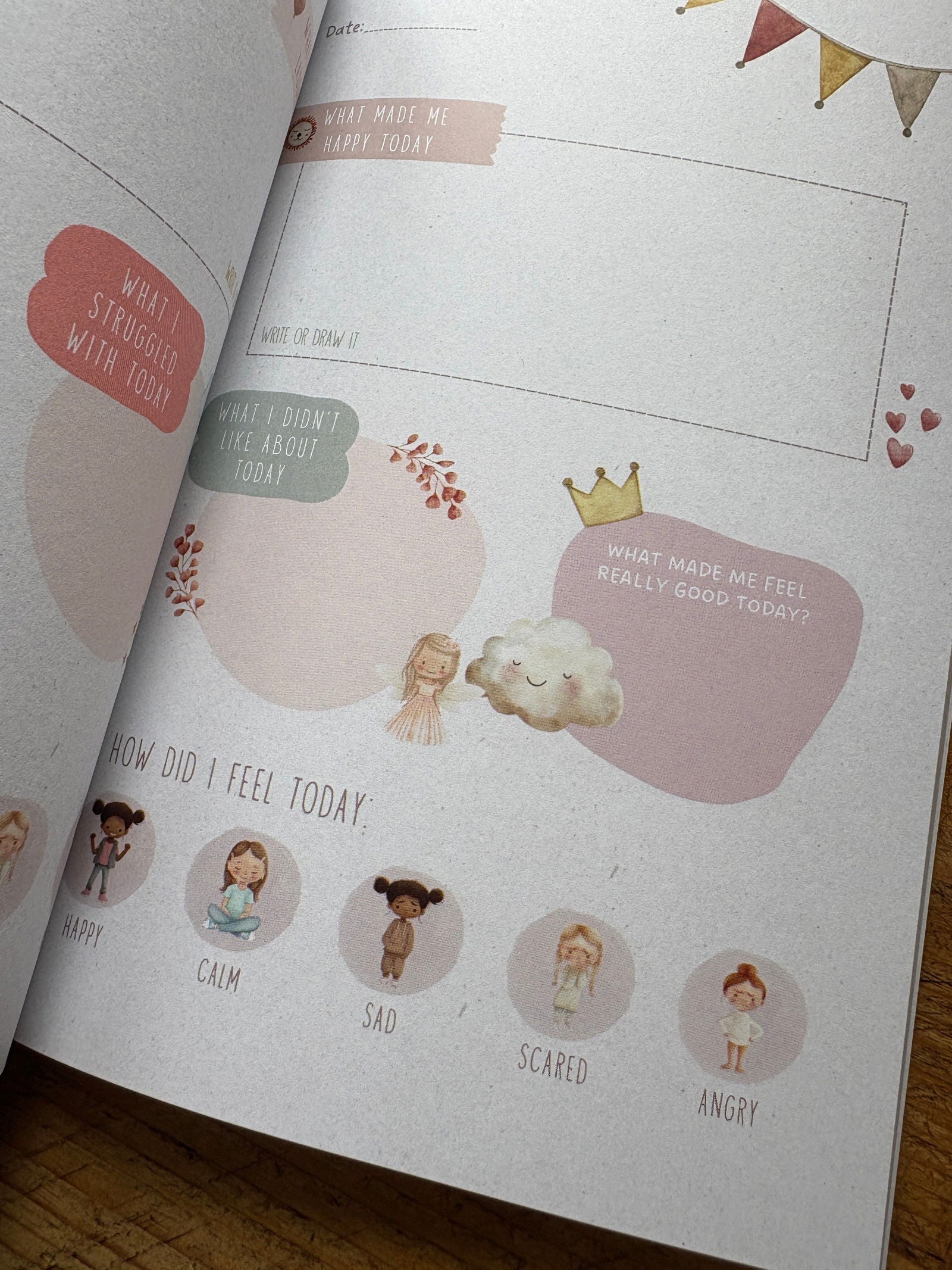 Kids Journal for Feelings and Thoughts