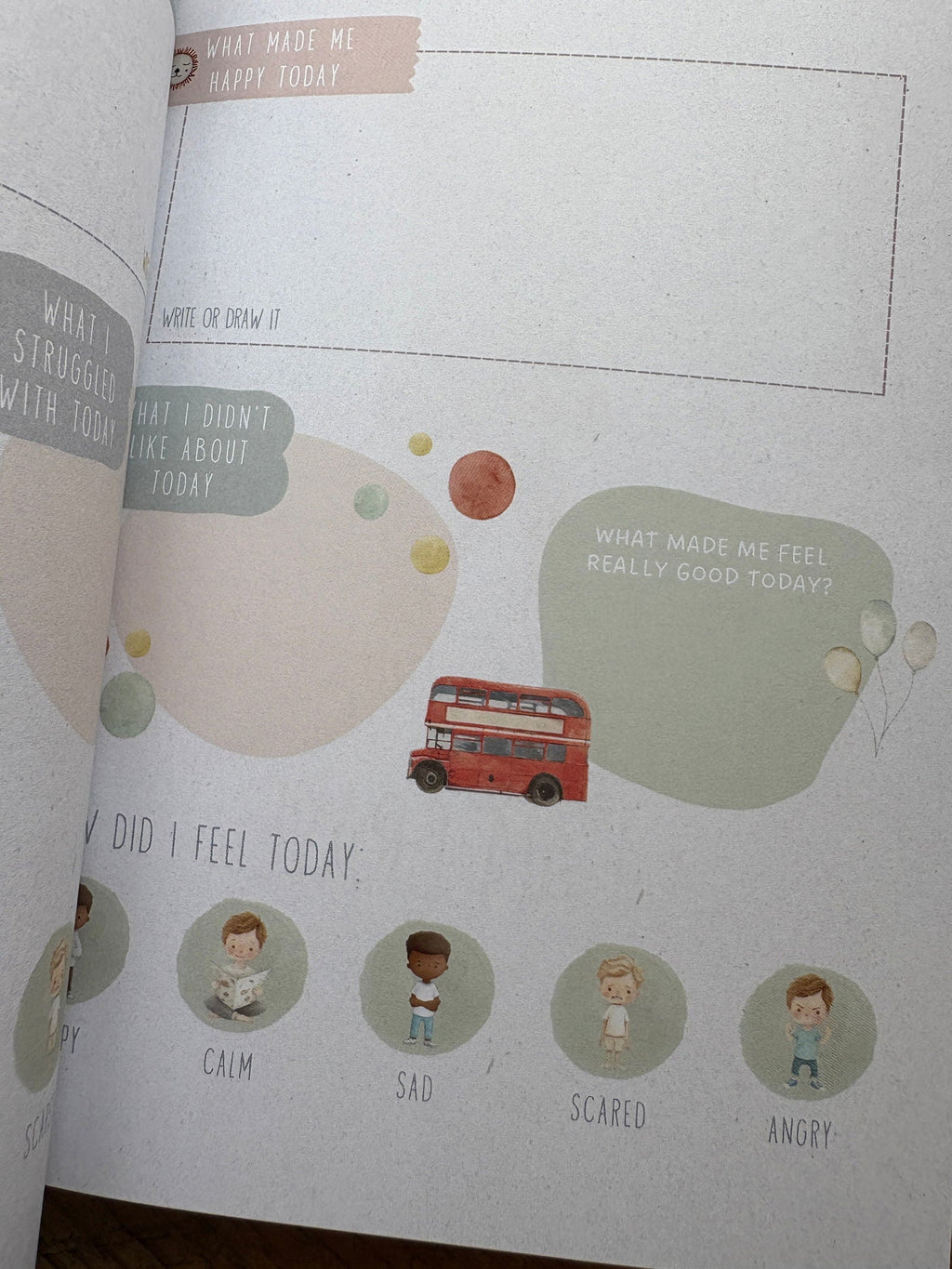 Kids Journal for Feelings and Thoughts