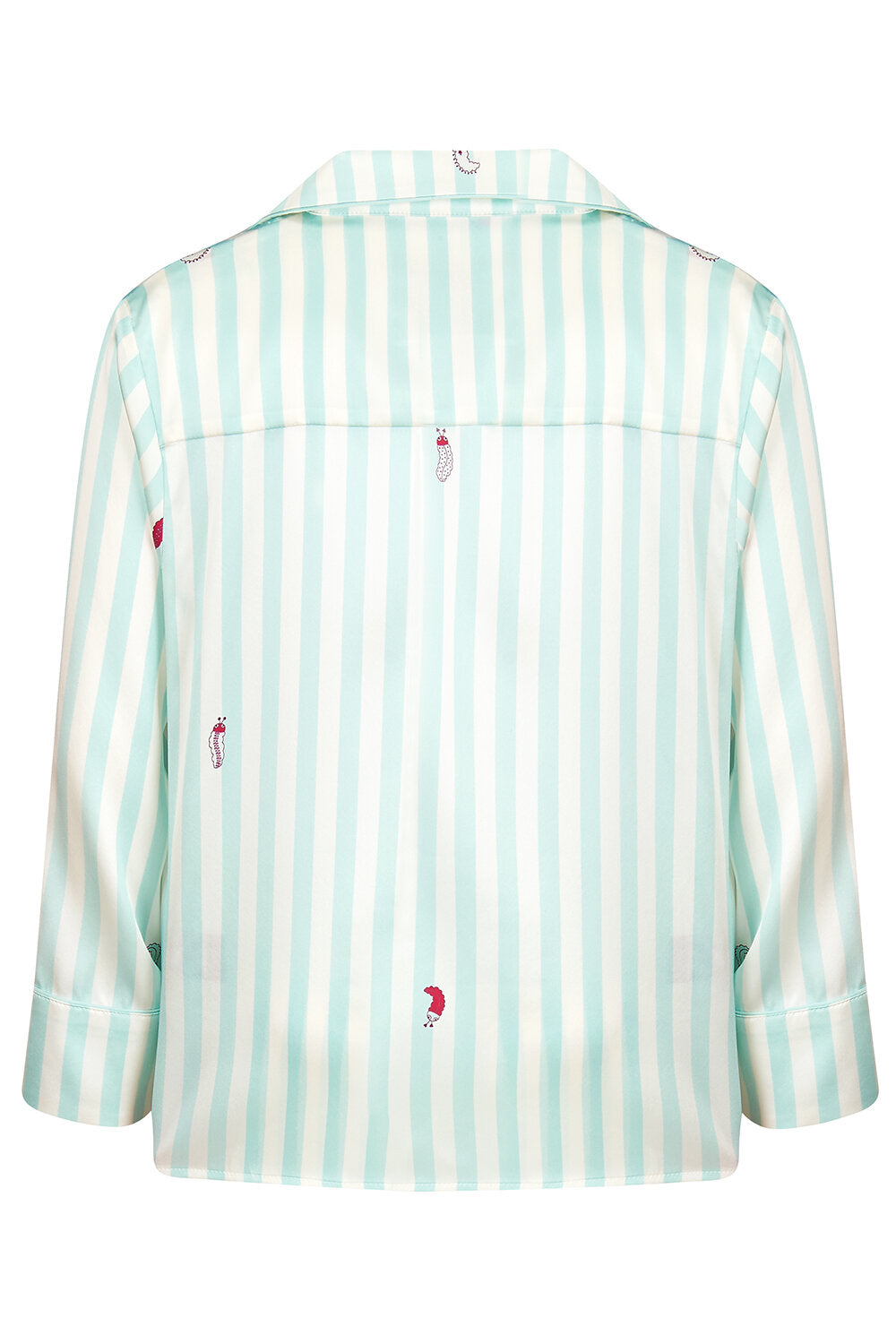 Teddy Glacier Stripe Boys Silk Pyjama Set