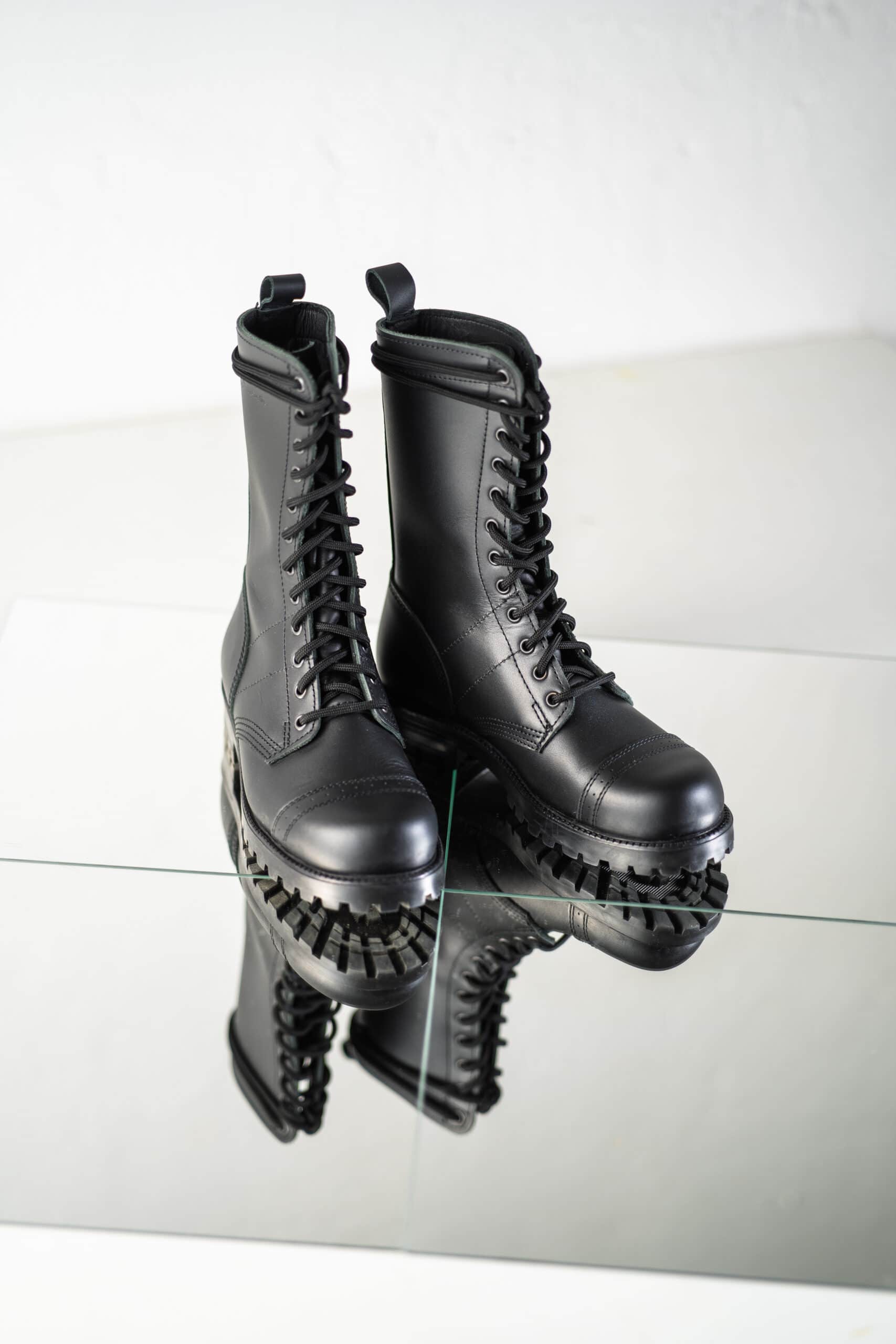 516 High Aviator Boots – Durable, Stylish Unisex Leather Footwear by Samelin at www.brixbailey.com