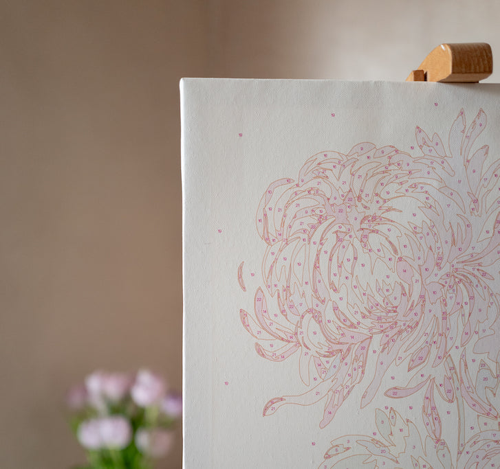 Paint By Numbers Kit Connie Blooms 40x50cm