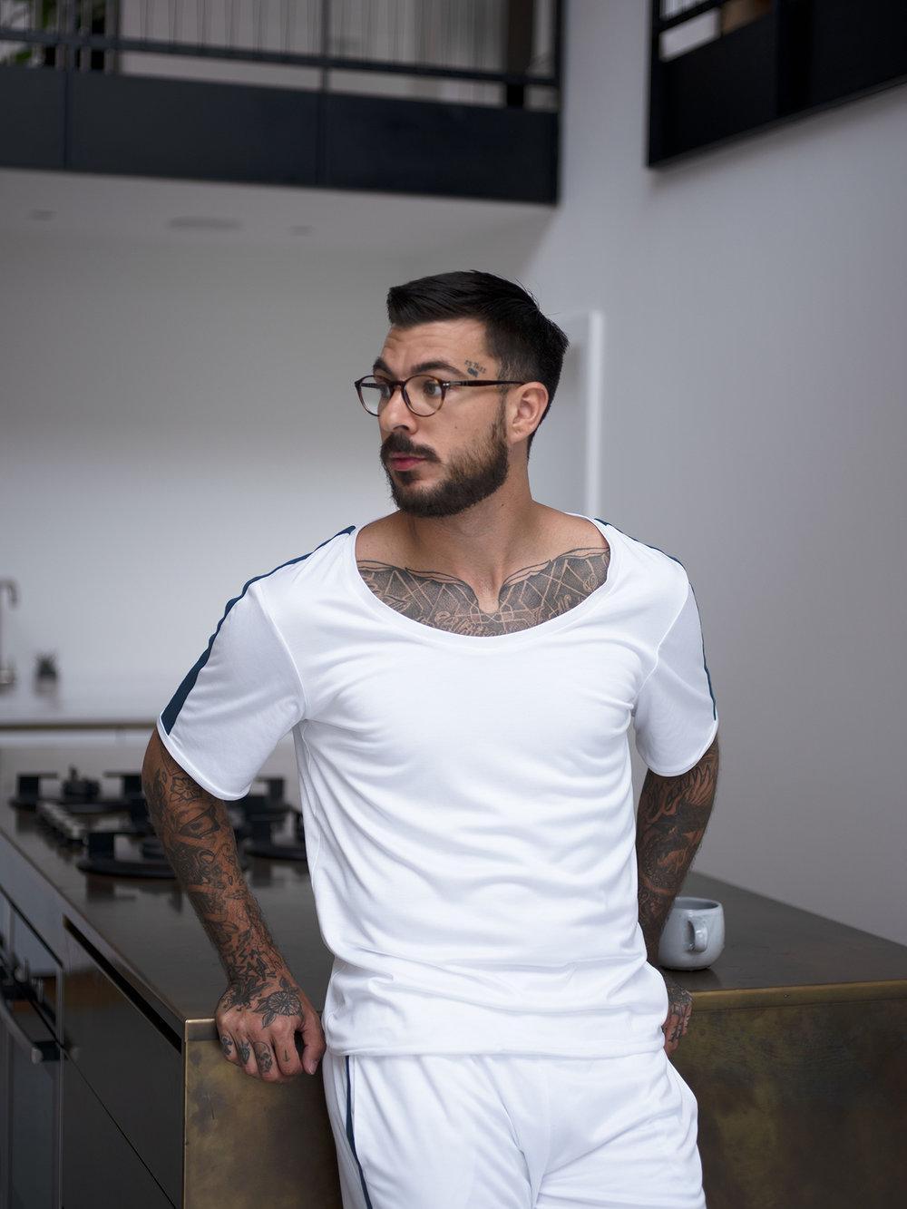 Sustainable Seaweed T-shirt and Shorts Set