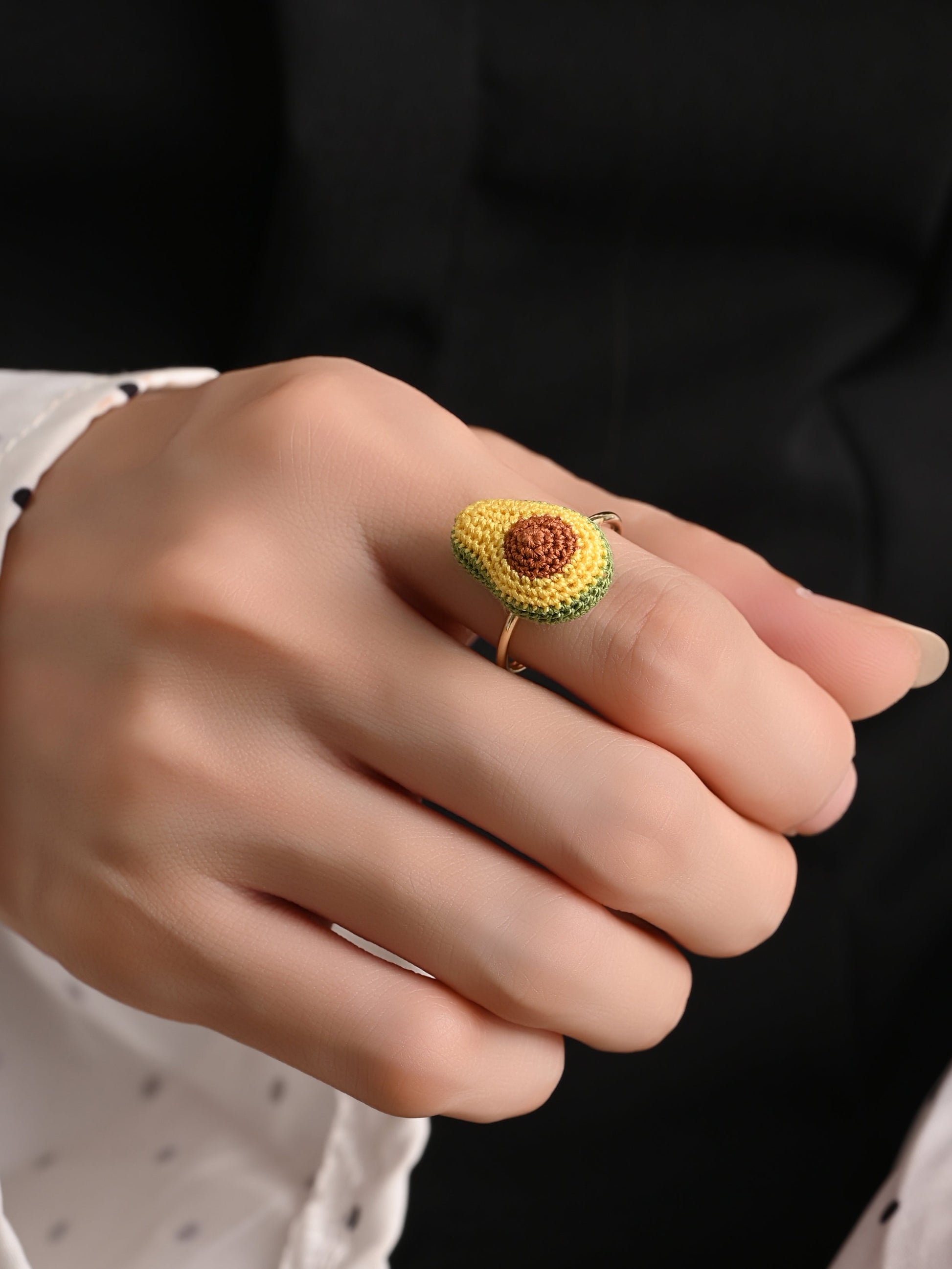Micro Crochet Ring