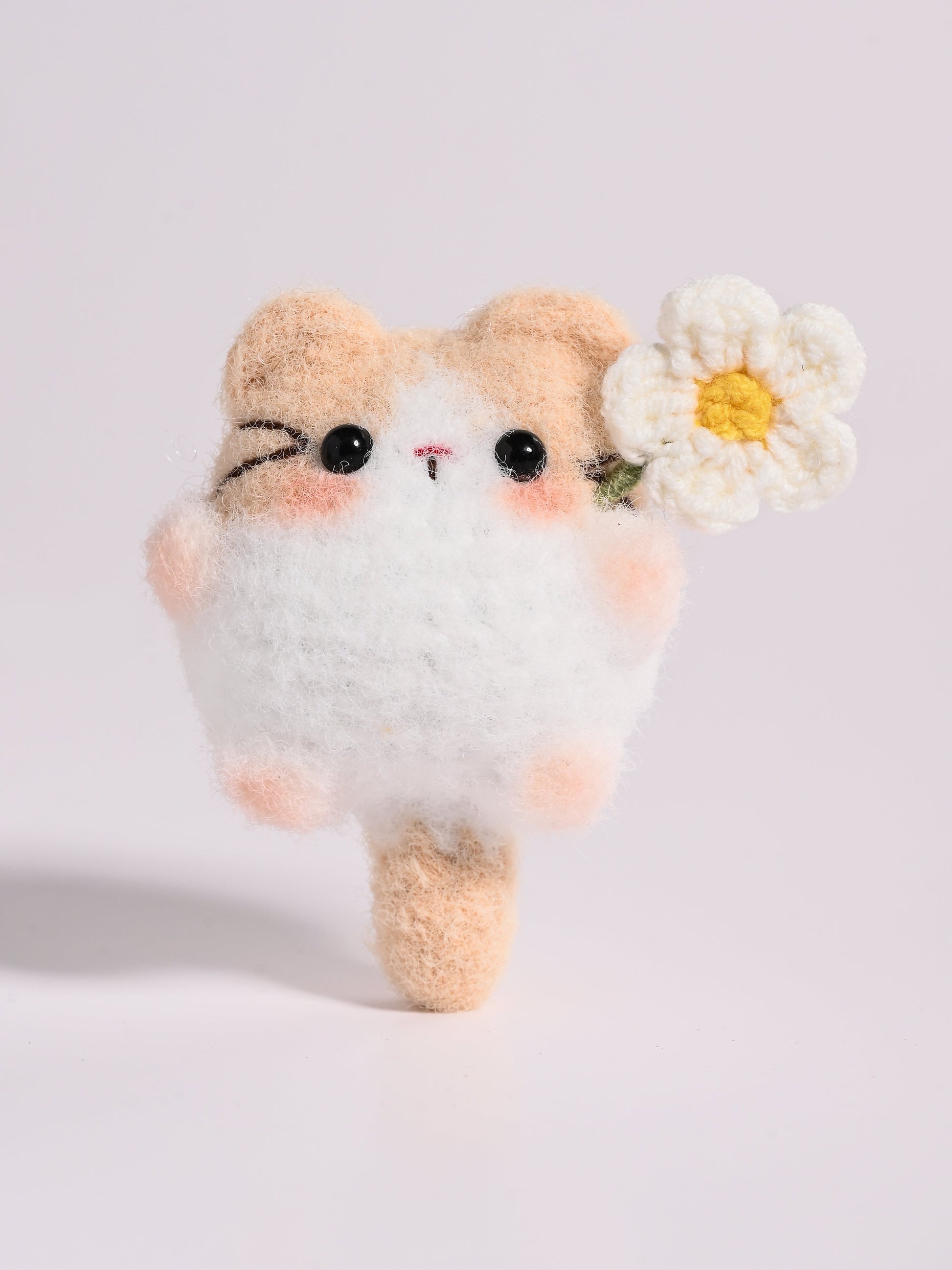 Little Square Cute Kitten Bag Charm