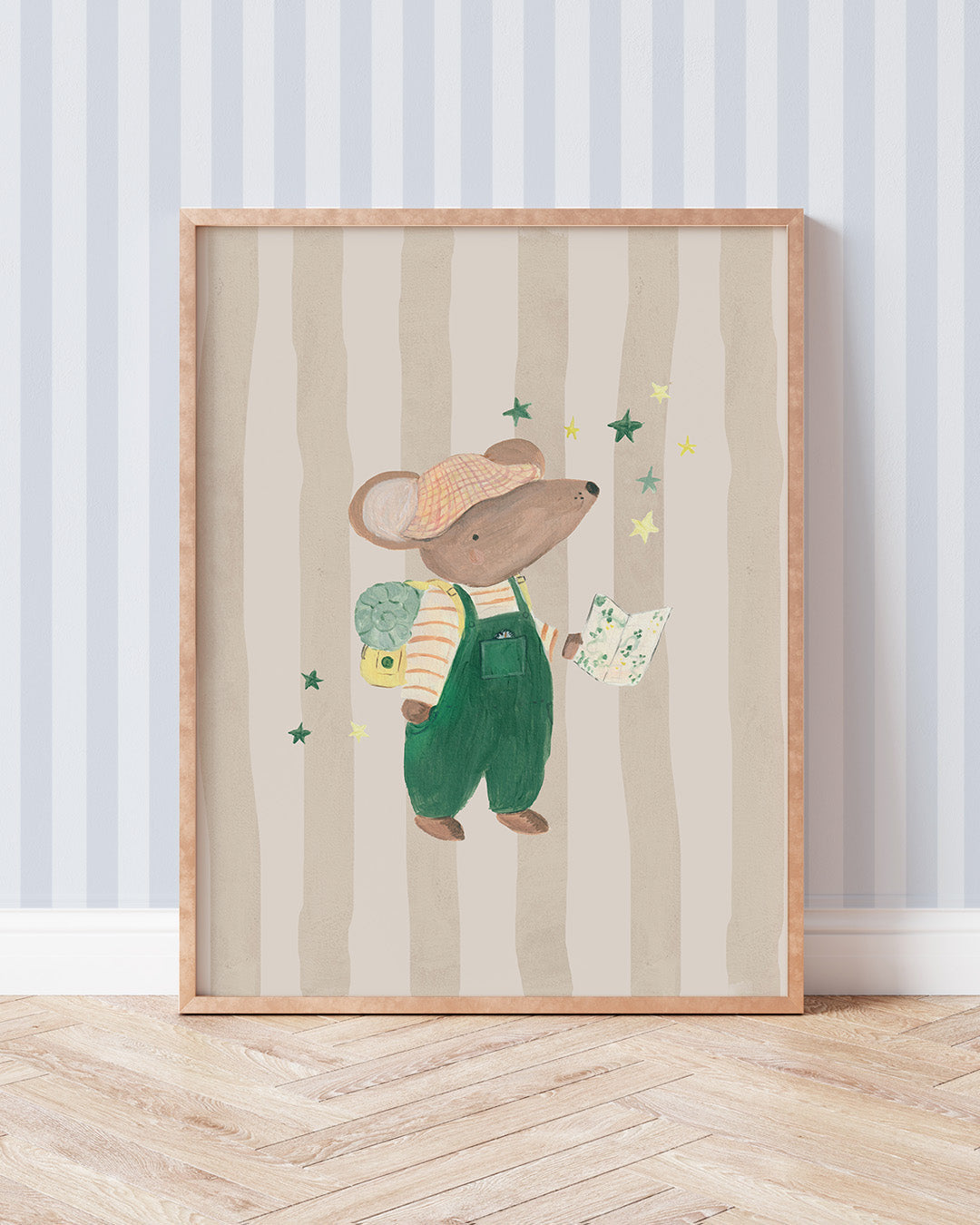 Adventure Awaits Mouse Art Print