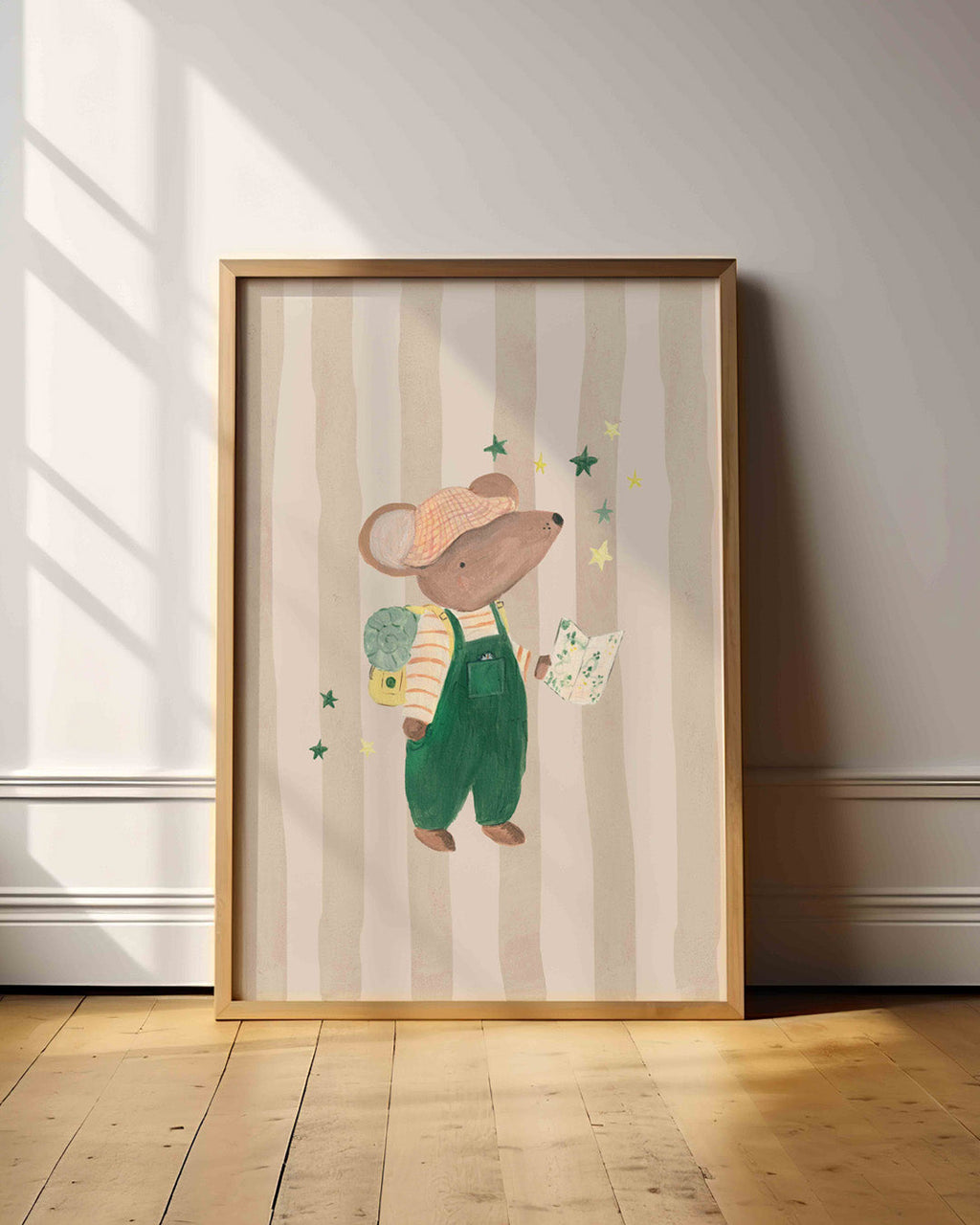 Adventure Awaits Mouse Art Print