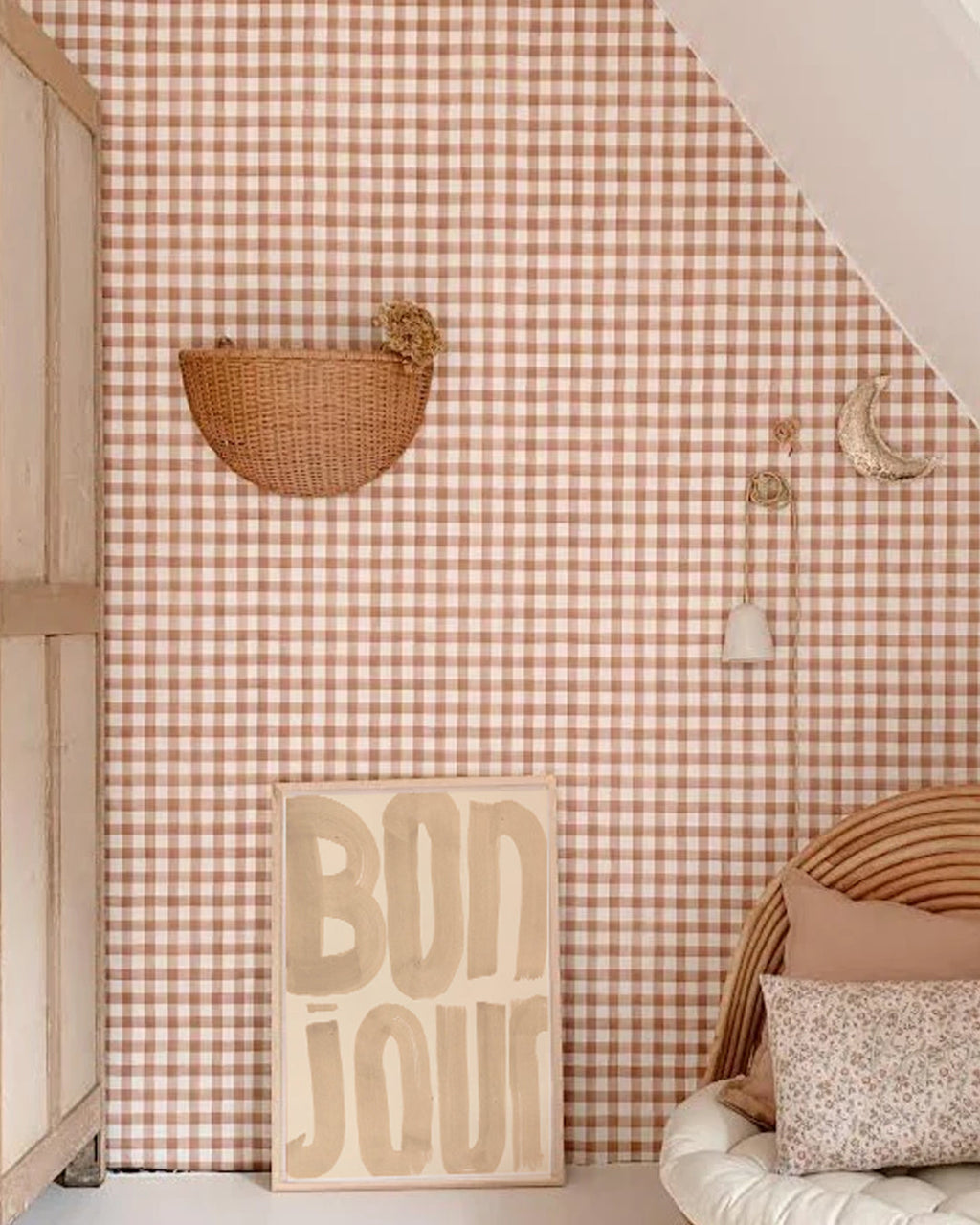 Bonjour Word Art Print