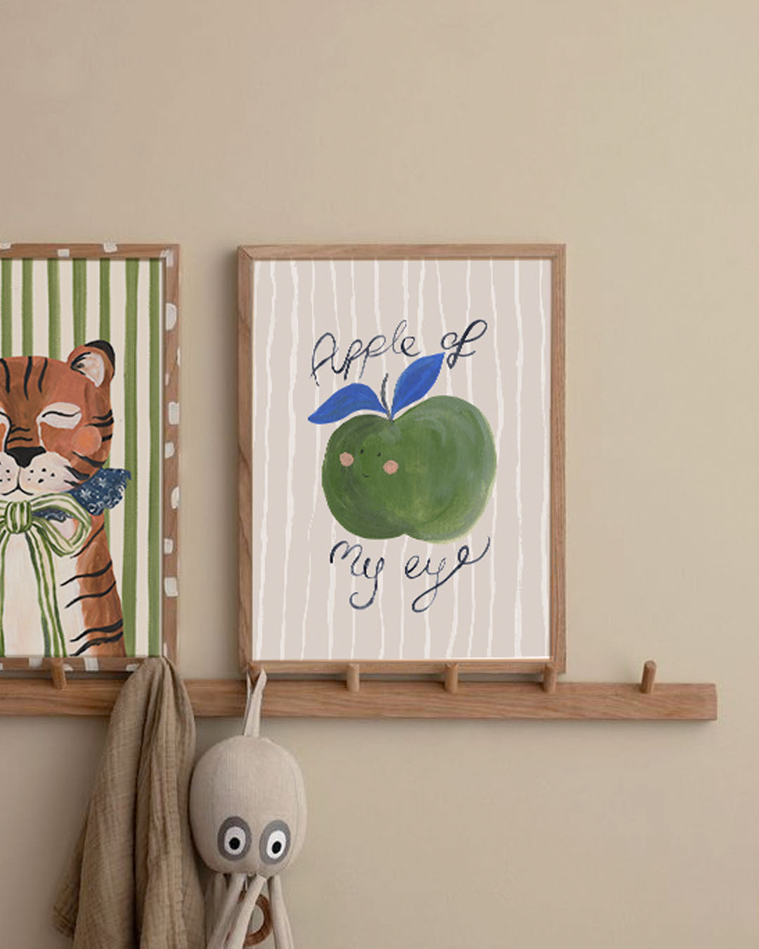 Apple of My Eye Food Art Print