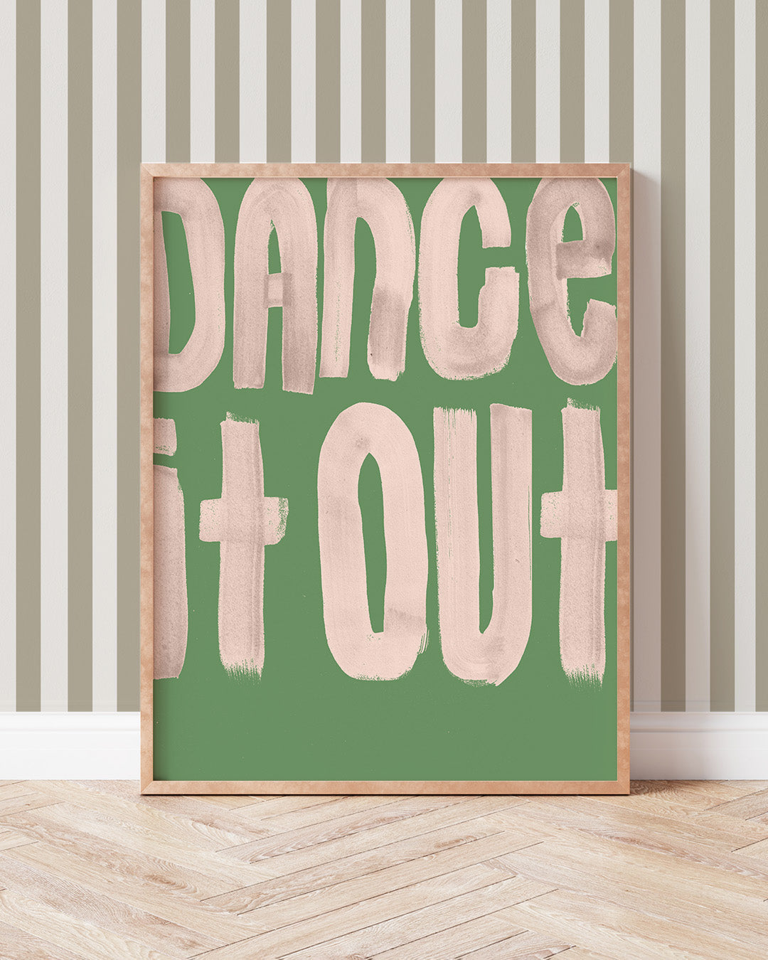 Dance It Out Word Art Print