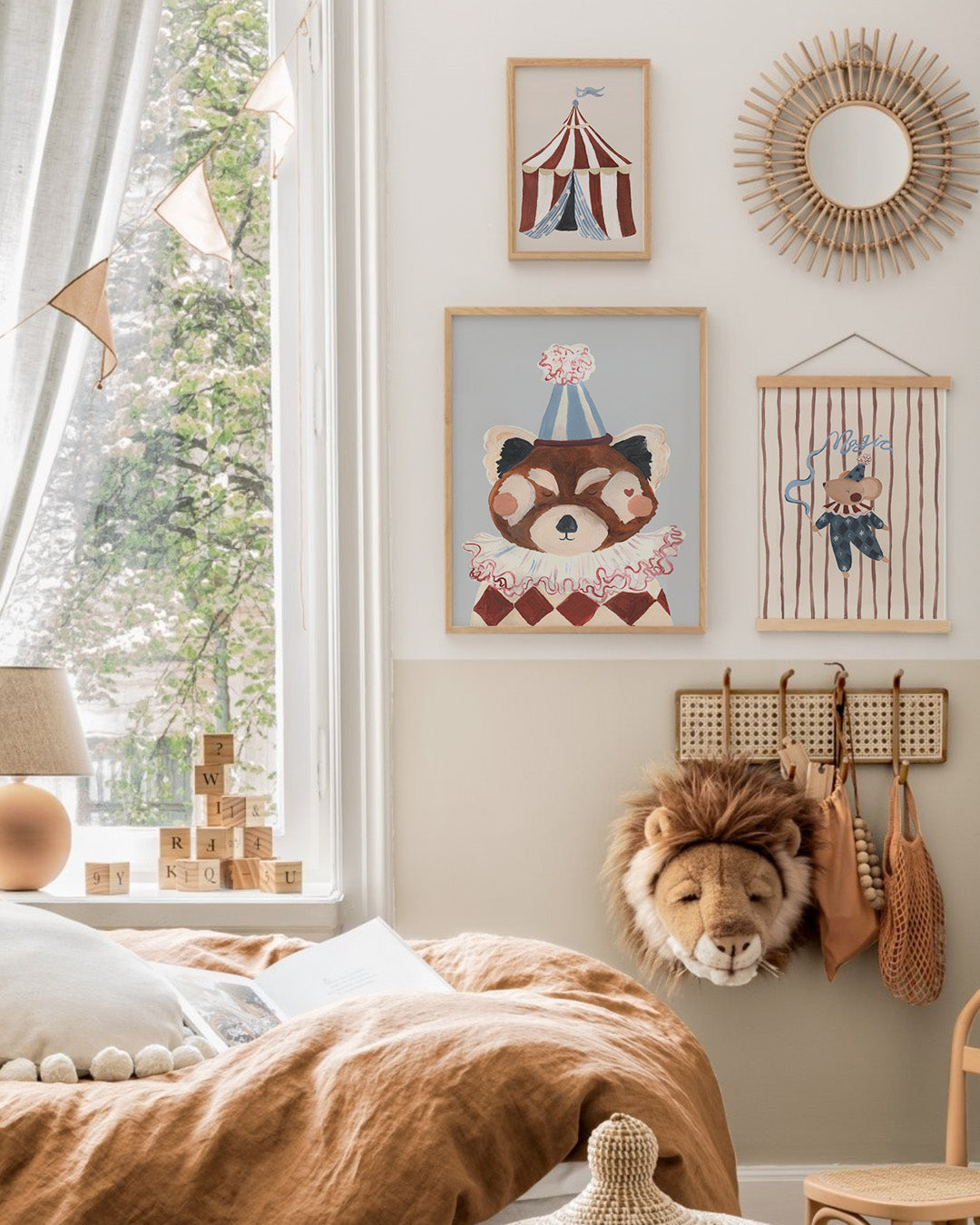 Big Top Tent Circus Art Print