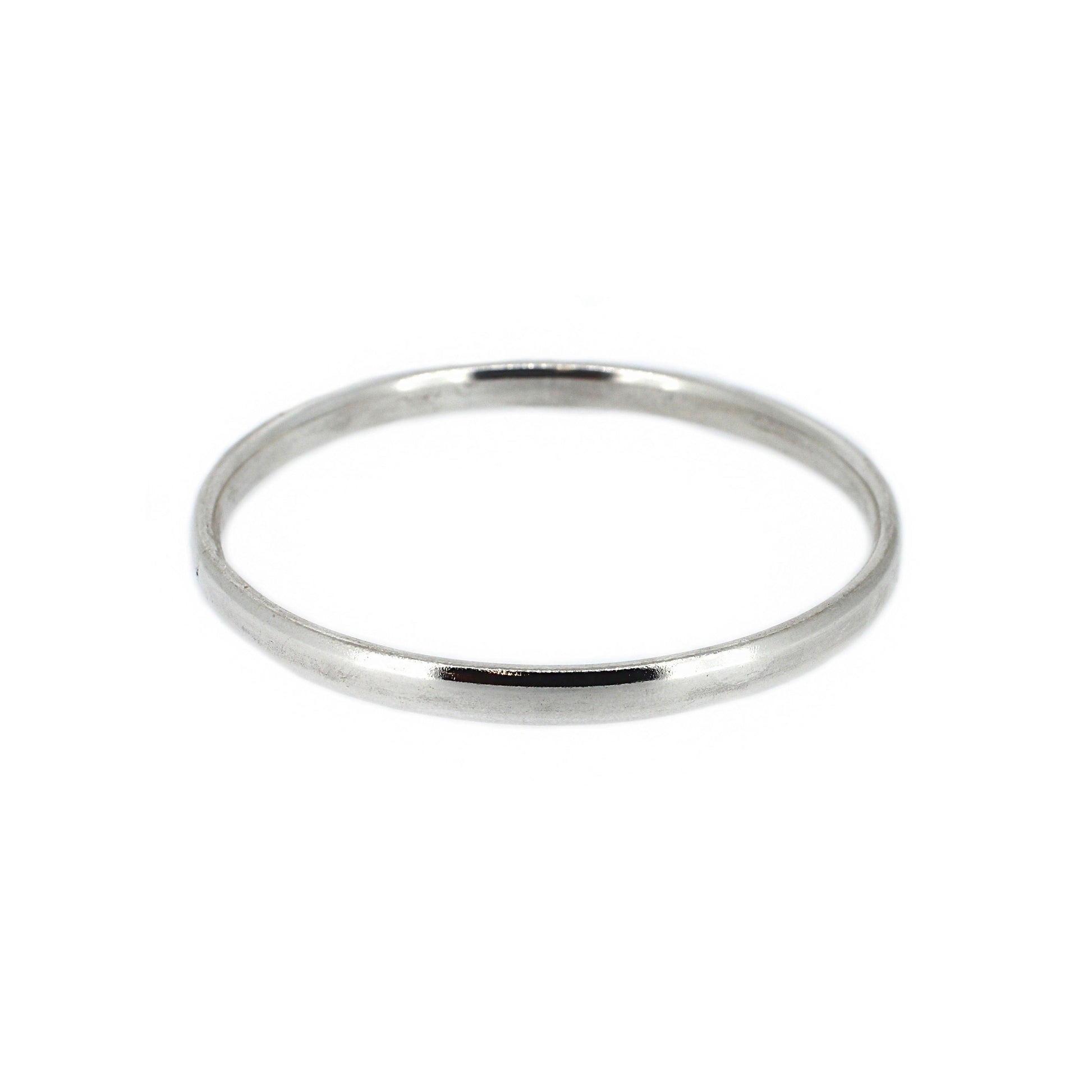 Luxury Oval Sterling Silver Bangle