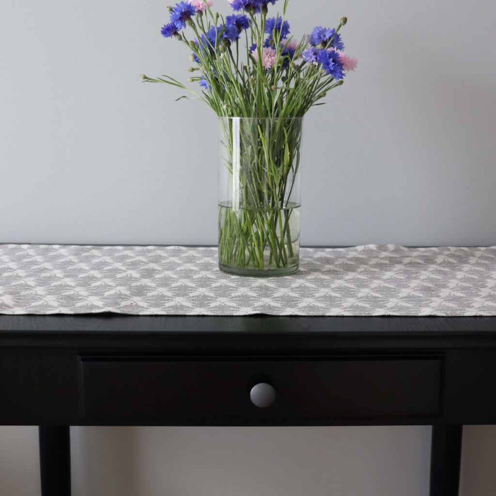 Hanikatsi Folk Art Table Runner – Elegant & Cultural Decor by LOKO at www.brixbailey.com