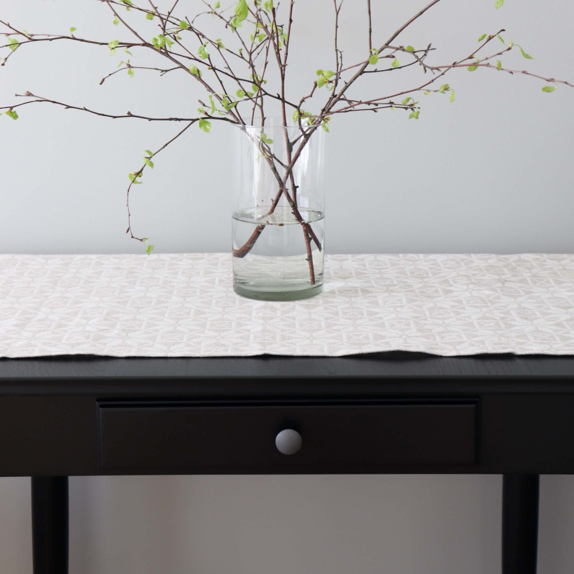 Hiiumaa-Inspired Table Runner – Luxurious Linen & Cotton Blend by LOKO at www.brixbailey.com
