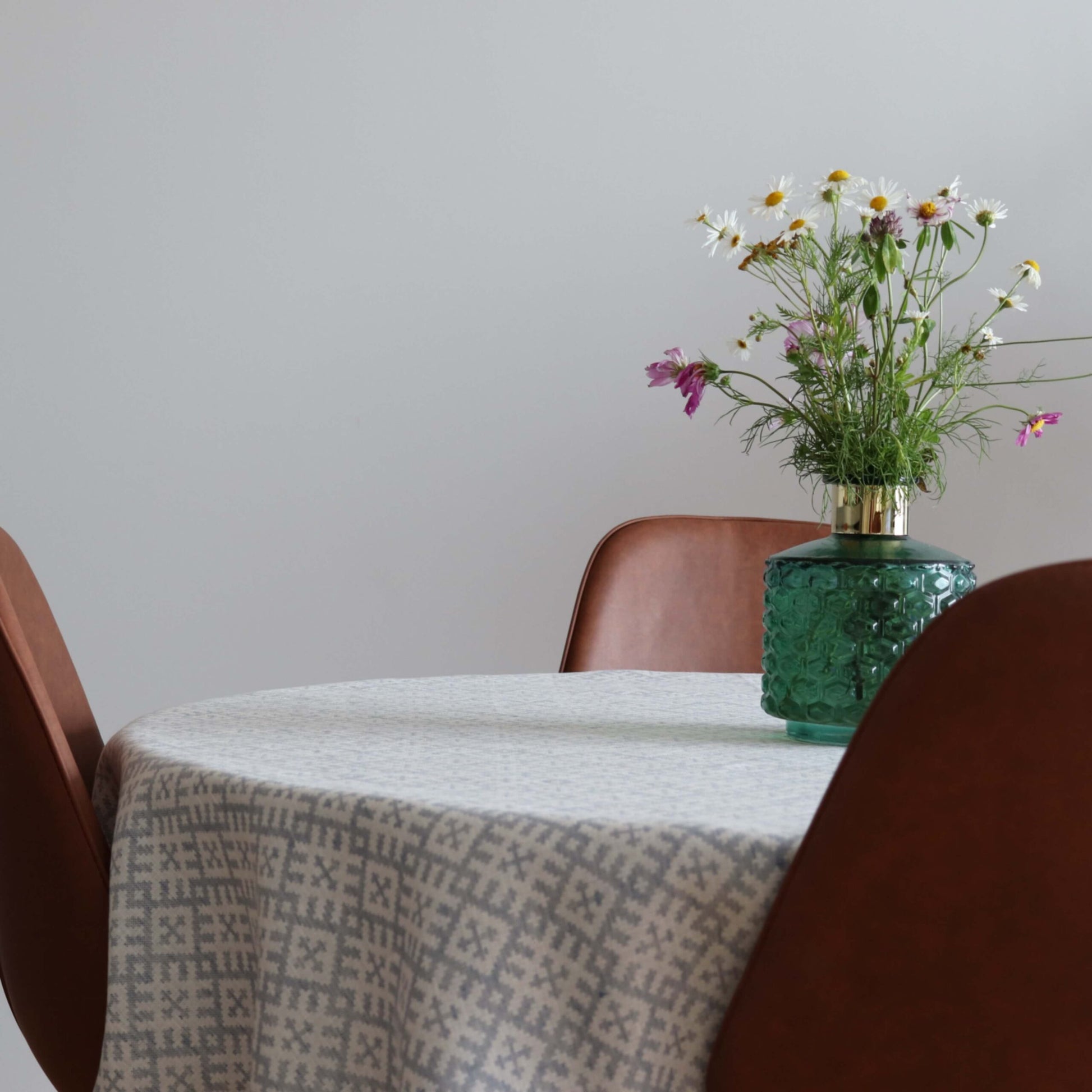 Setumaa Inspired Tablecloth – Elegant Linen-Cotton Blend by LOKO at www.brixbailey.com