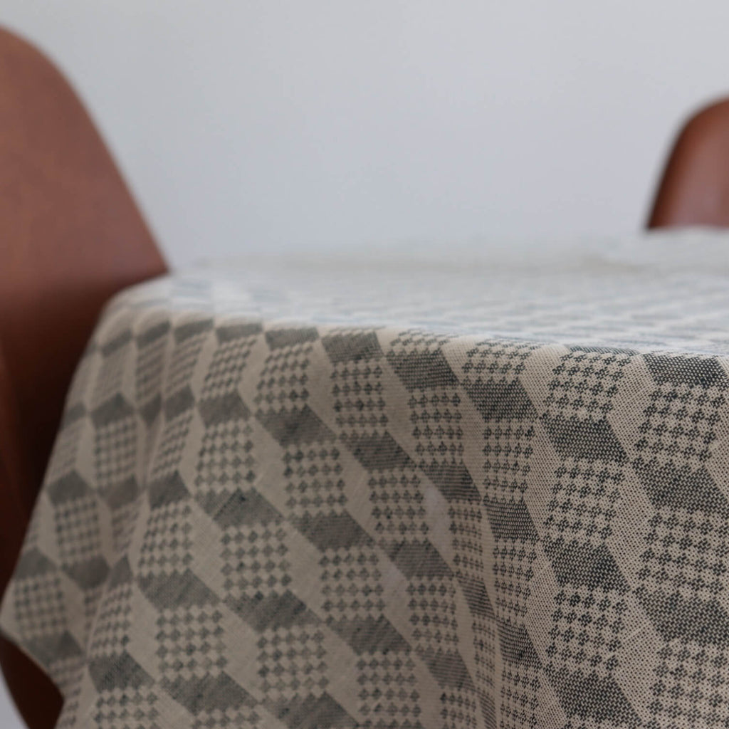 Elegant Virumaa-Inspired Tablecloth – Linen & Cotton Blend by LOKO at www.brixbailey.com
