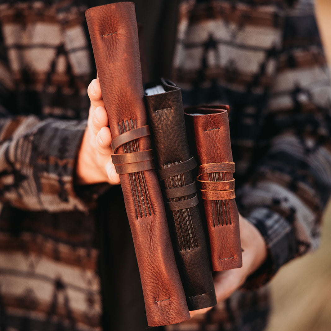 Reclaimed Saddlery Leather Journal