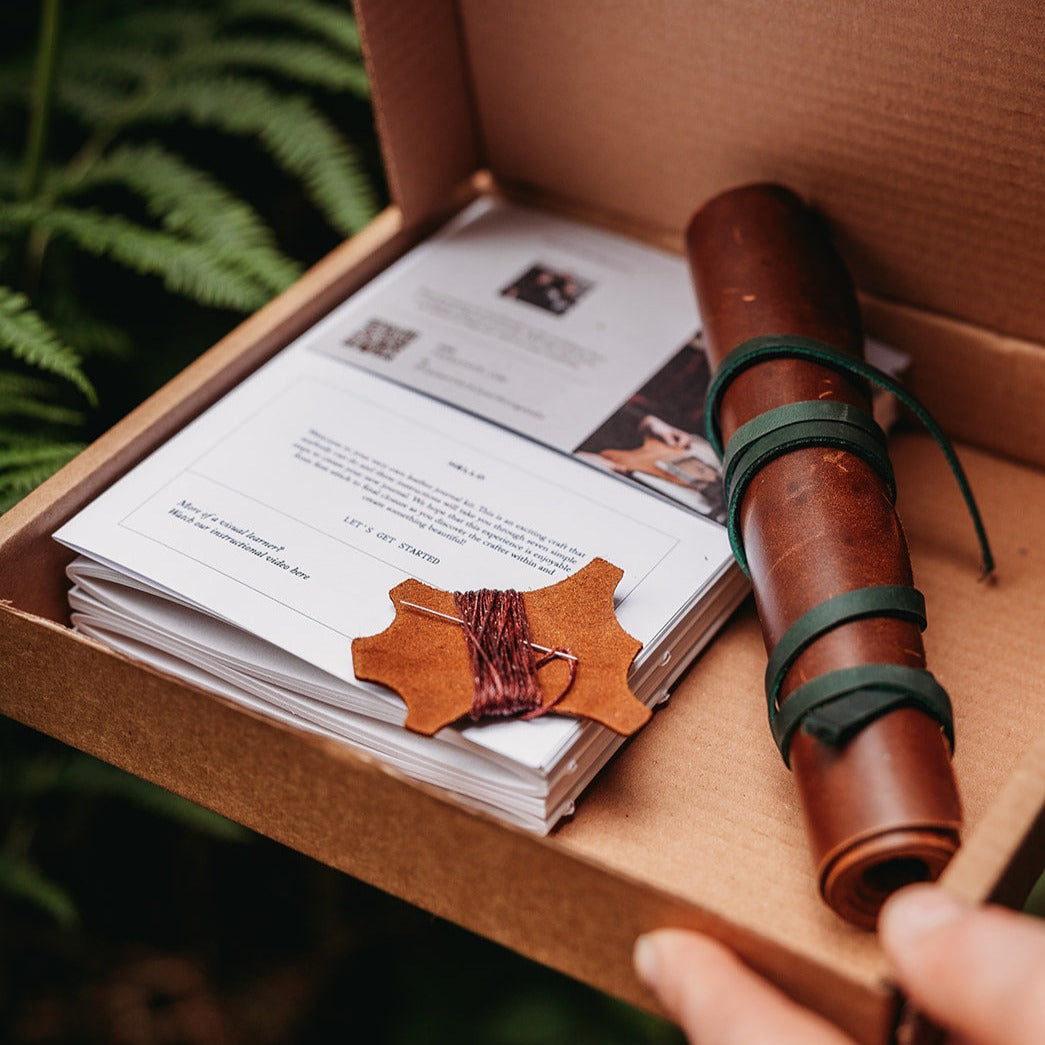 Make Your Own Leather Journal Kit A5