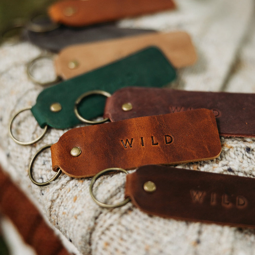 Encouraging Keyring with Bespoke Engraving