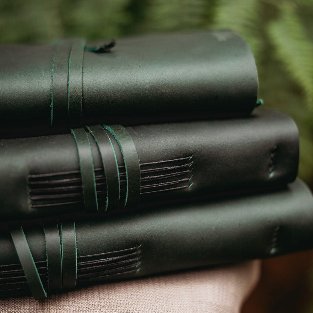 Evergreen Leather Journal