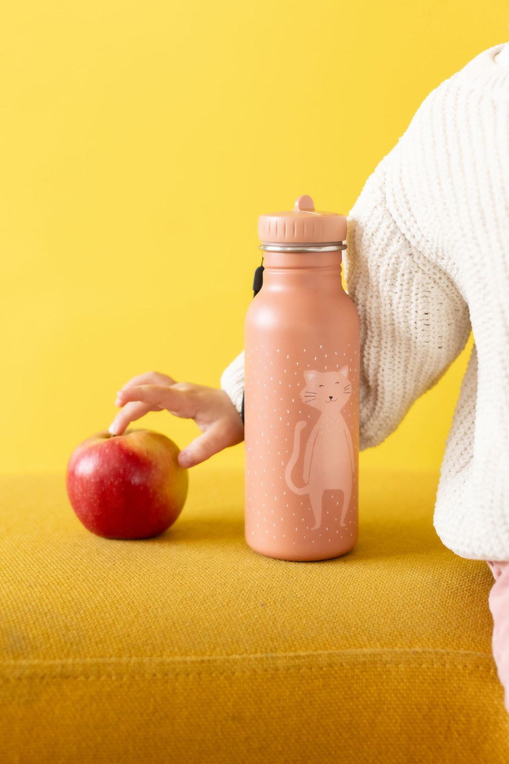 Stainless Steel Kids Water Bottle – Durable & Leak Proof by Trixie Baby at brixbailey.com