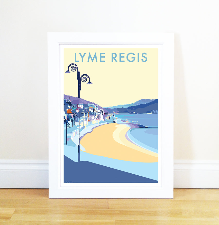 Lyme Regis Vintage Travel Poster Print