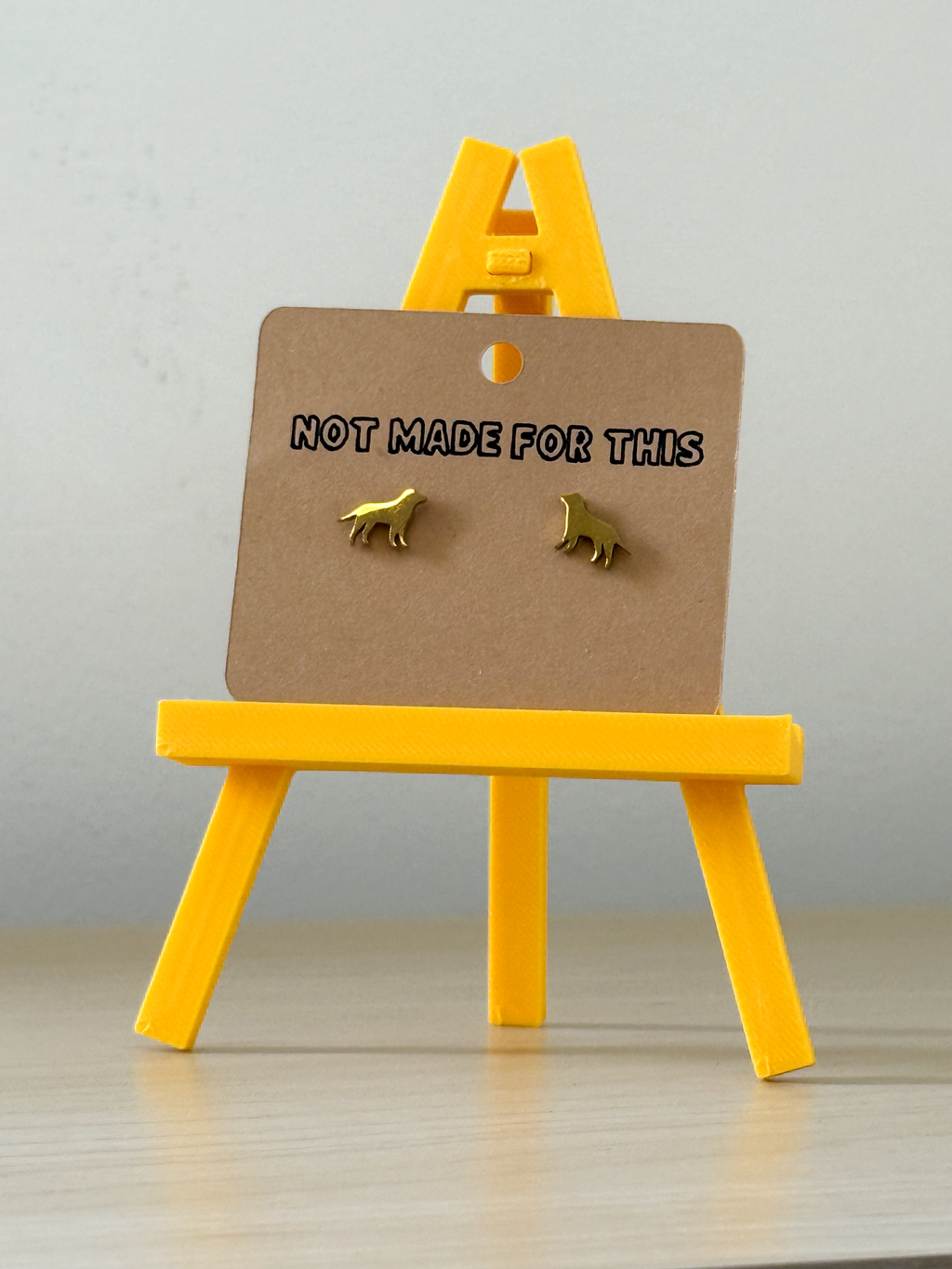 Labrador Earrings in Stainless Steel