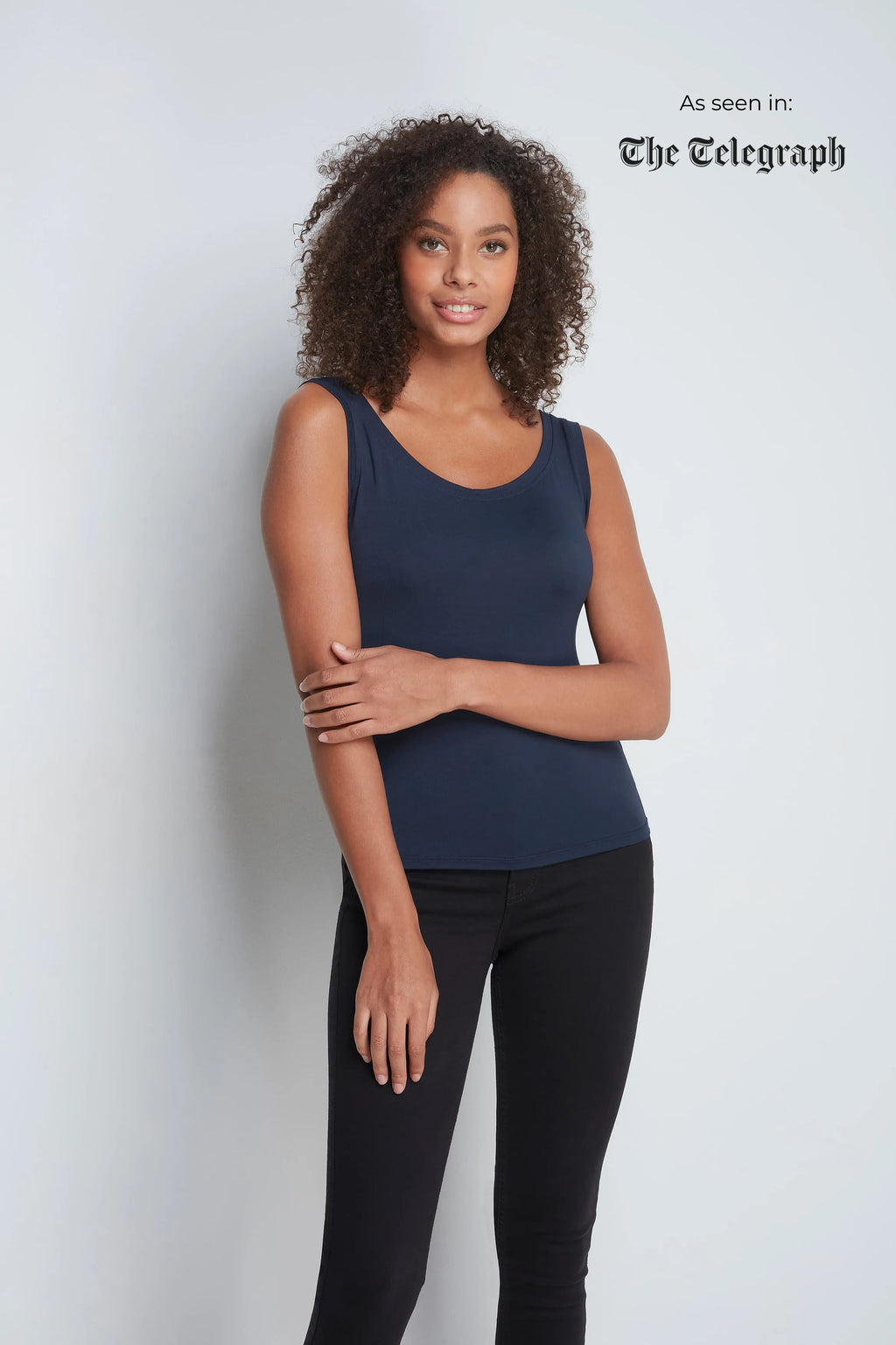 Women's Sleeveless Micro Modal Vest Top