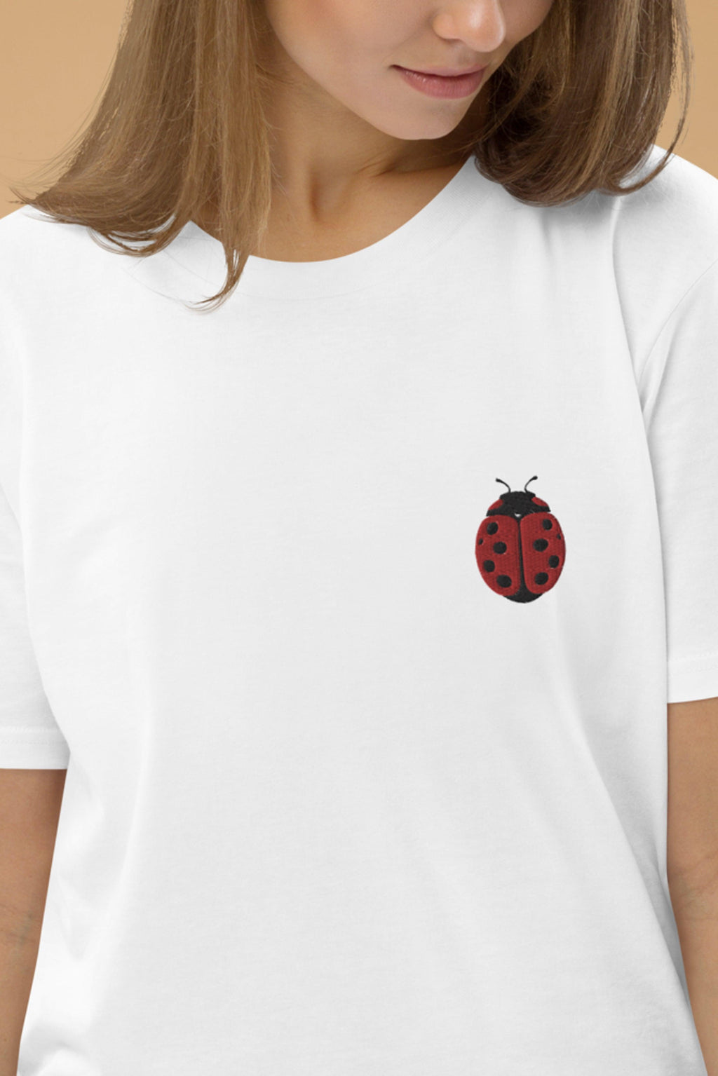 Lady Bug T-Shirt in White