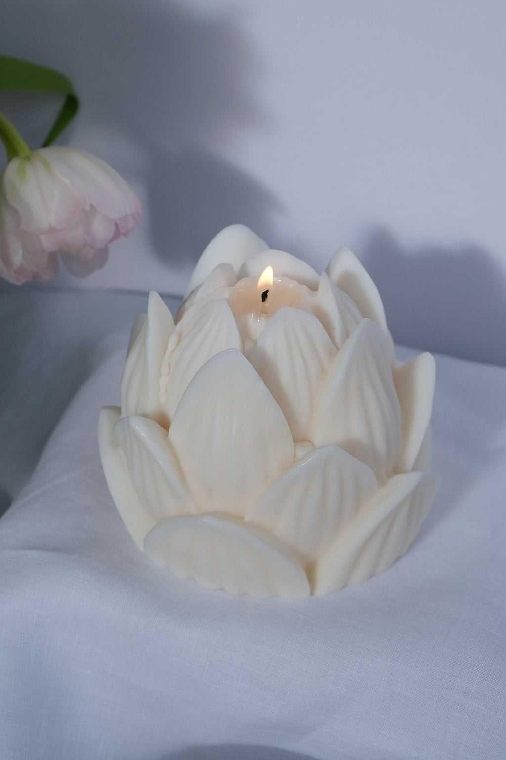 Lotus Flower Soy Candle