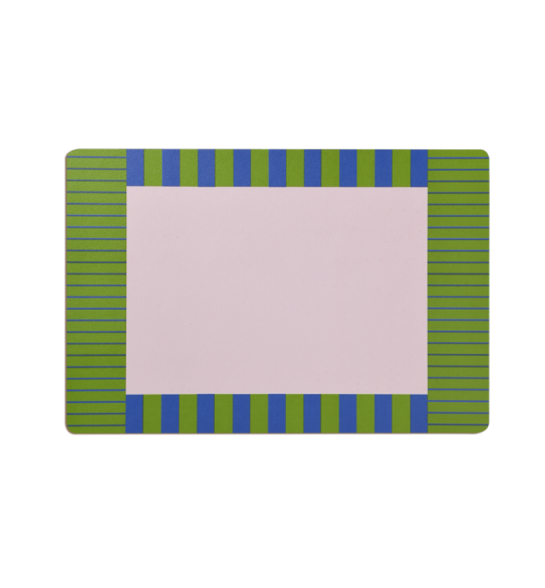 Lavender Leather Placemat Set