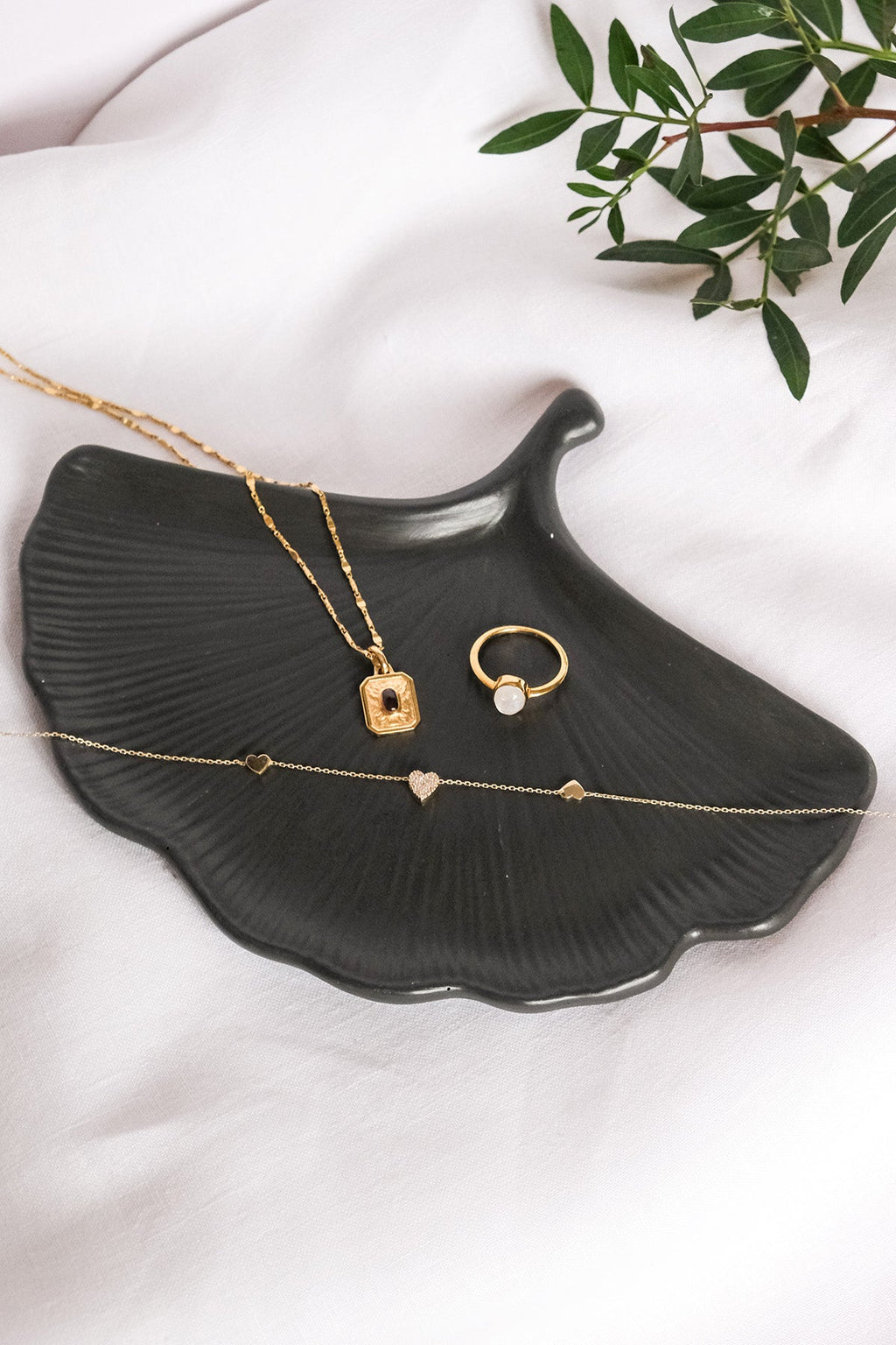 Palm Leaf Jewellery Tray