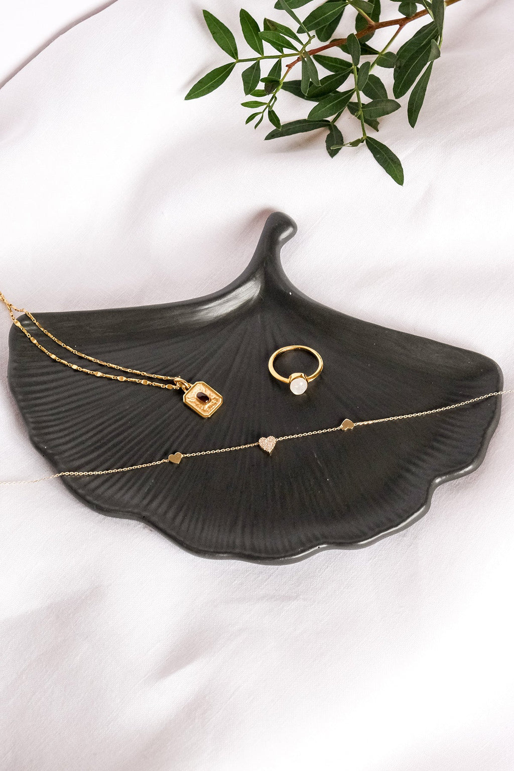 Palm Leaf Jewellery Tray