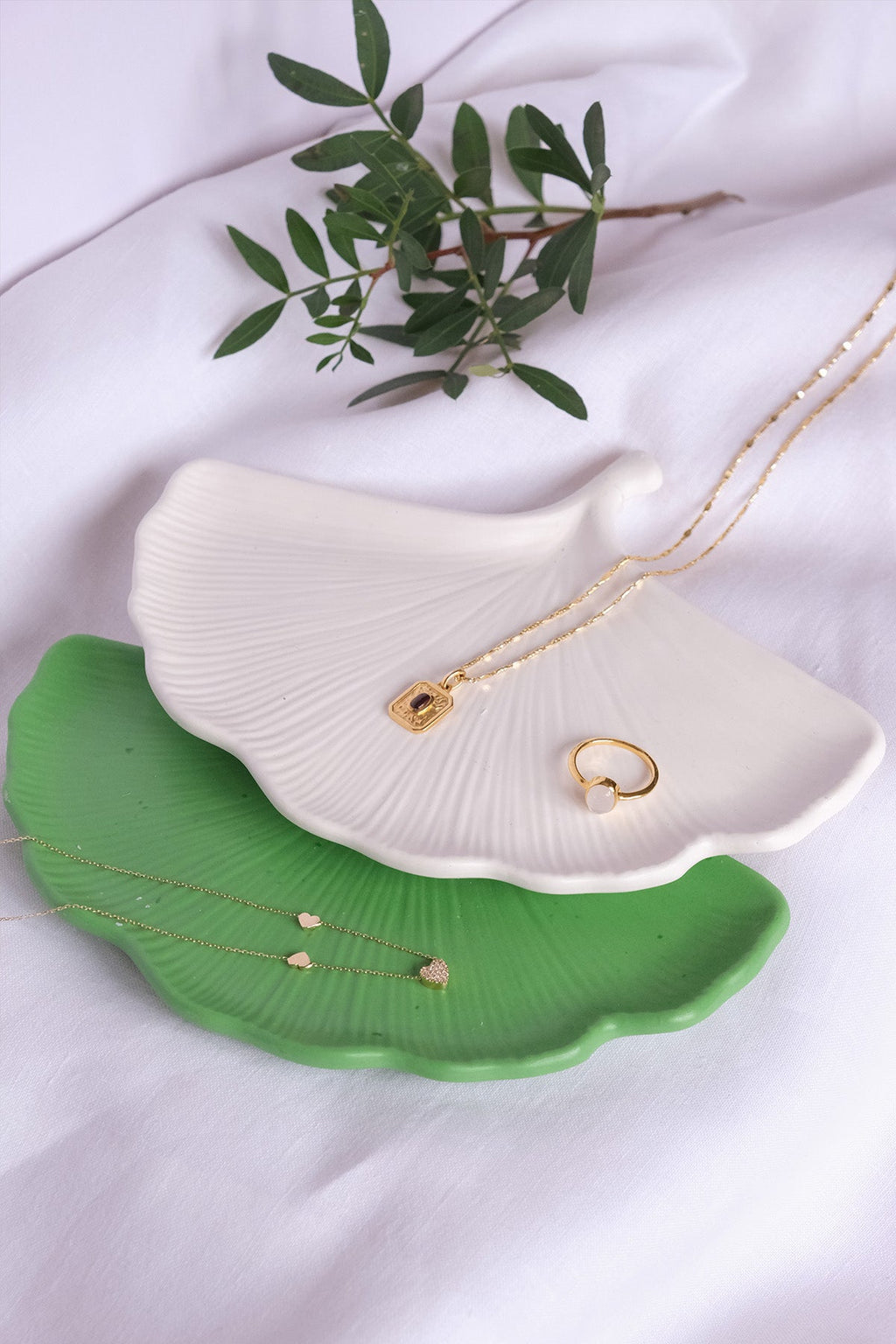 Palm Leaf Jewellery Tray