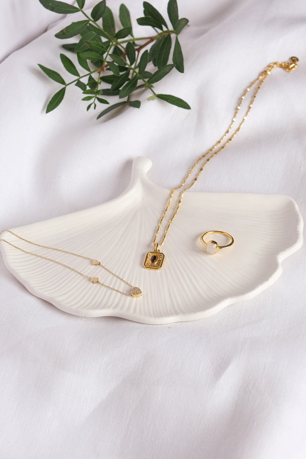 Palm Leaf Jewellery Tray