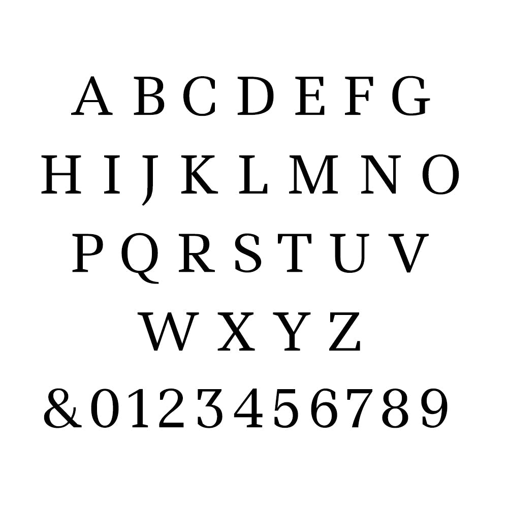 Personalised Classic Monogram Square Decanter with Round Stopper